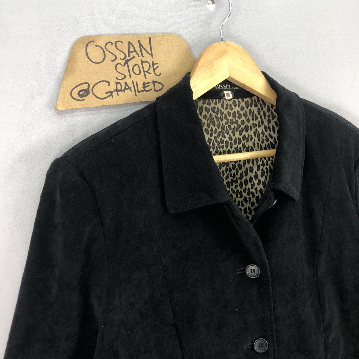 Japanese Brand Japanese Brand Missel Leopard Print Lining Button Up Jacket Size M / US 6-8 / IT 42-44 - 2 Thumbnail