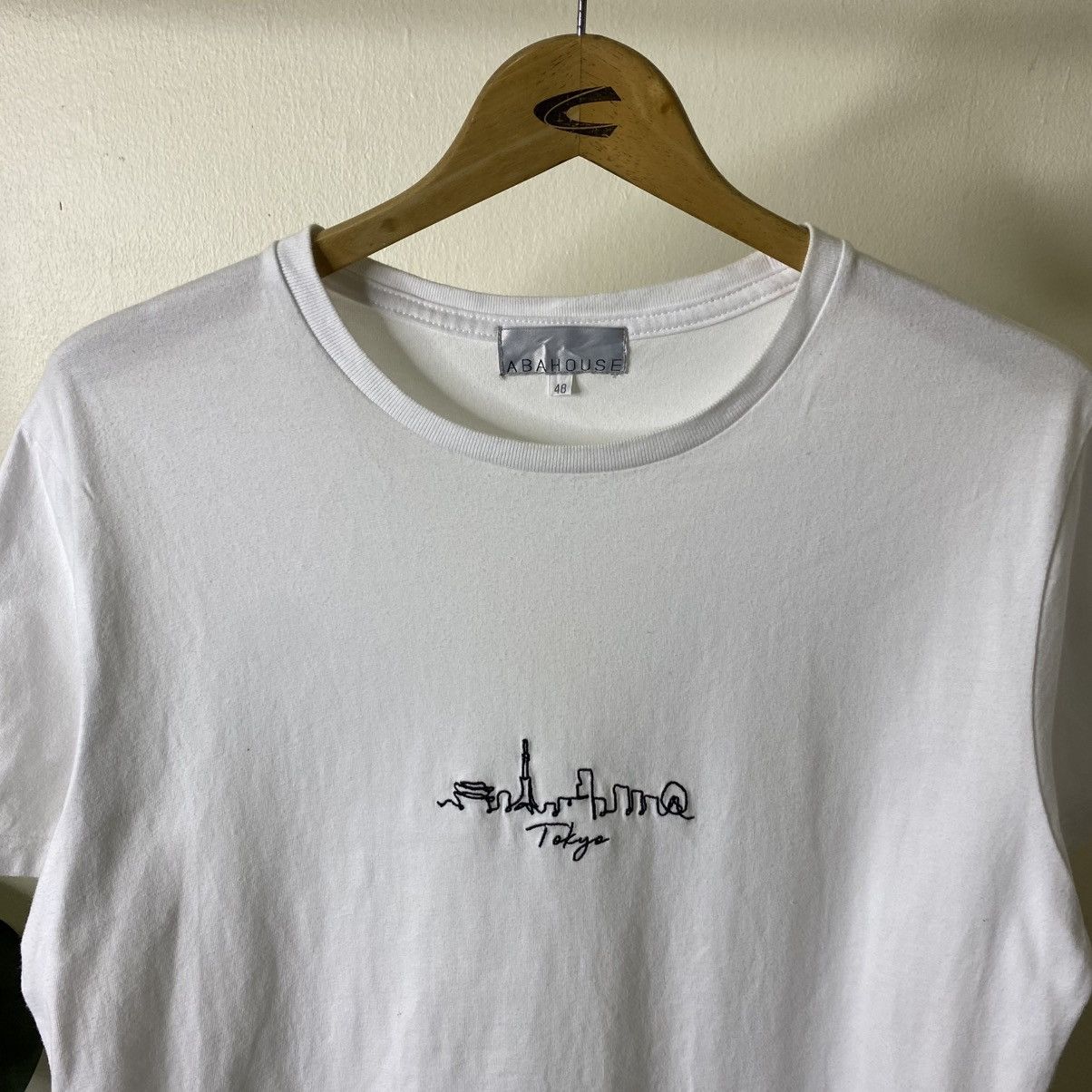 ABAHOUSE Abahouse Tokyo Embroidery Detailing T Shirt Size US M / EU 48-50 / 2 - 2 Thumbnail