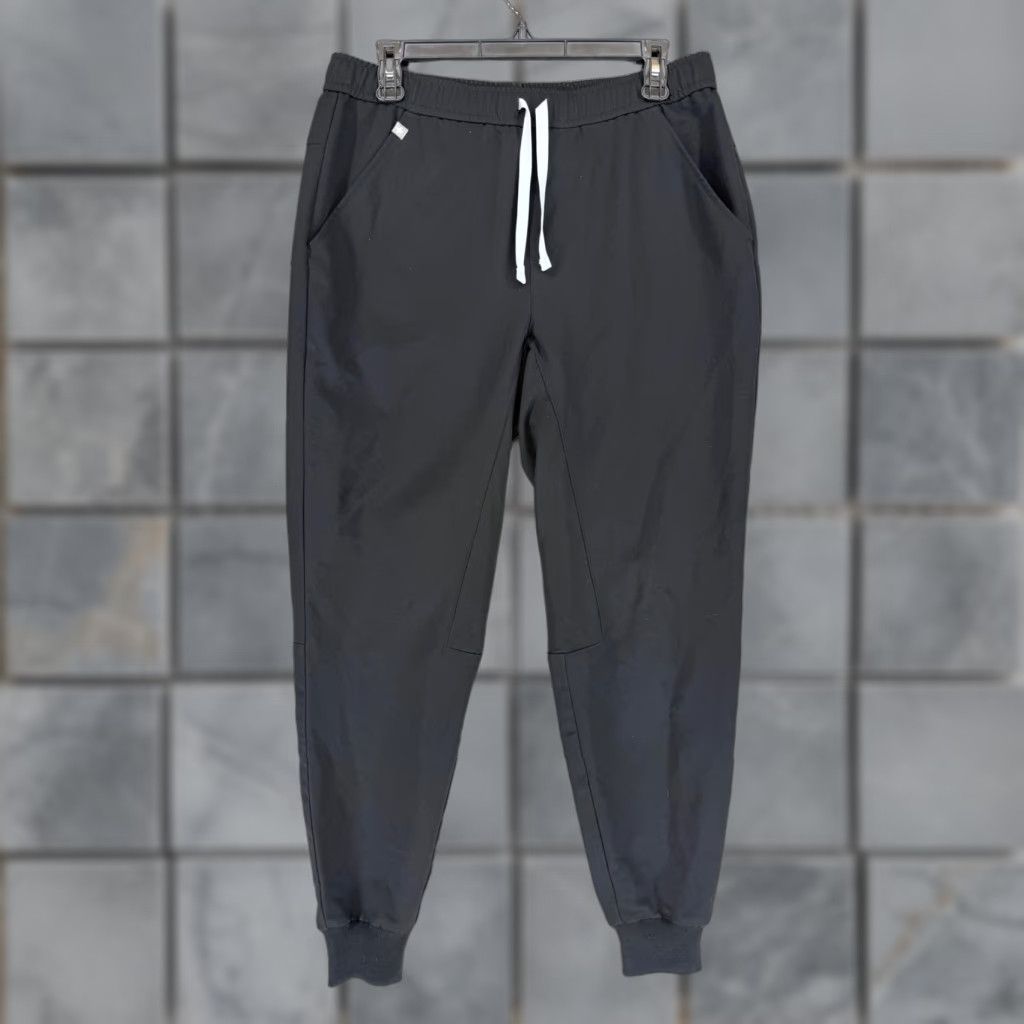 Vintage FIGS Technical Collection Mens Medium Black Jogger Scrub Pants MXXSW2004 M Size US 31 - 1 Thumbnail