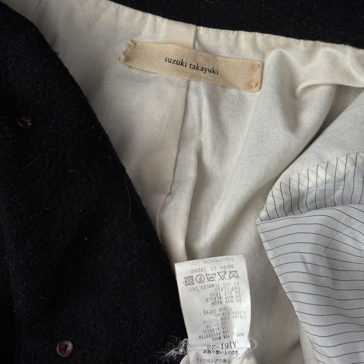 Auralee stand fall collar coat wool blend over Suzuki Takayuki Size US XS / EU 42 / 0 - 4 Thumbnail