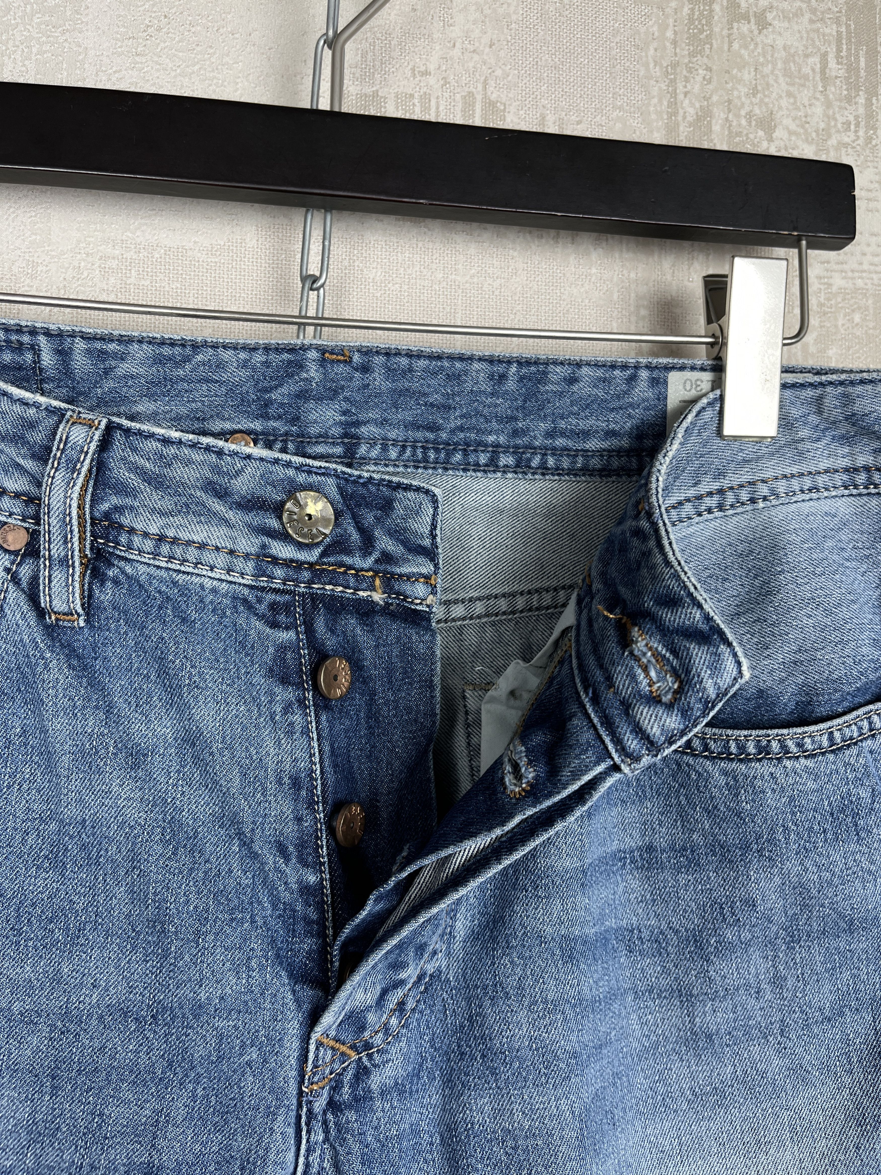 Diesel Diesel Larkee Wash 0800Z Jeans Size W32 L30 Regular Staight Size US 32 / EU 48 - 6 Thumbnail