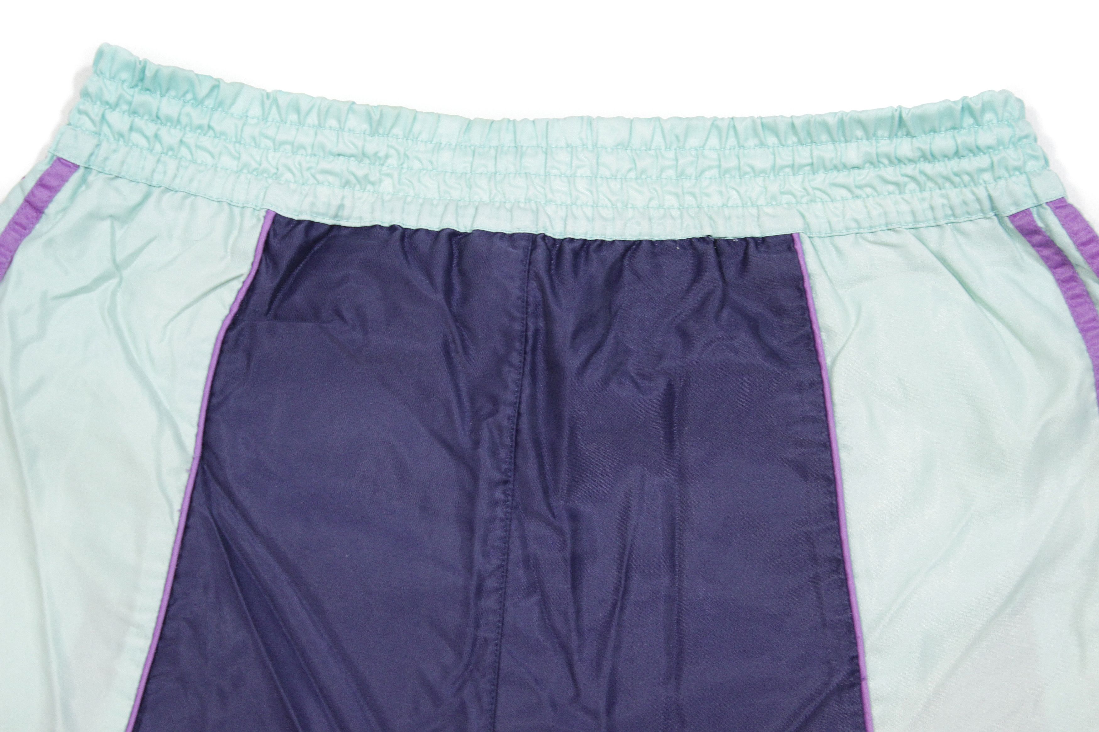 Adidas 90S Logo Nylon Multicolor Swim Shorts Size US 29 - 4 Thumbnail