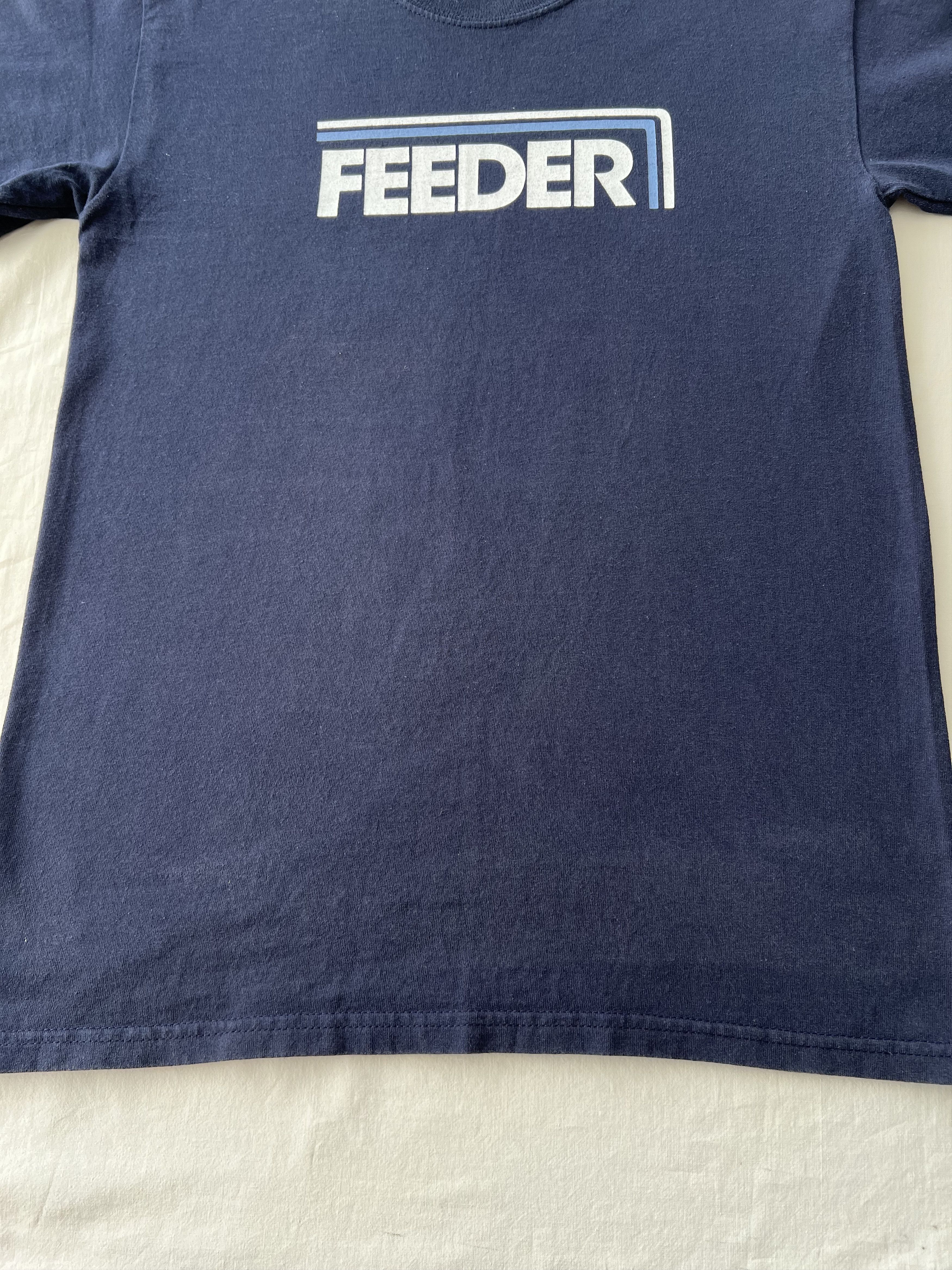 Band Tees Vintage 2002 Feeder Comfort in Sound Tour T-shirt Size US S / EU 44-46 / 1 - 8 Thumbnail