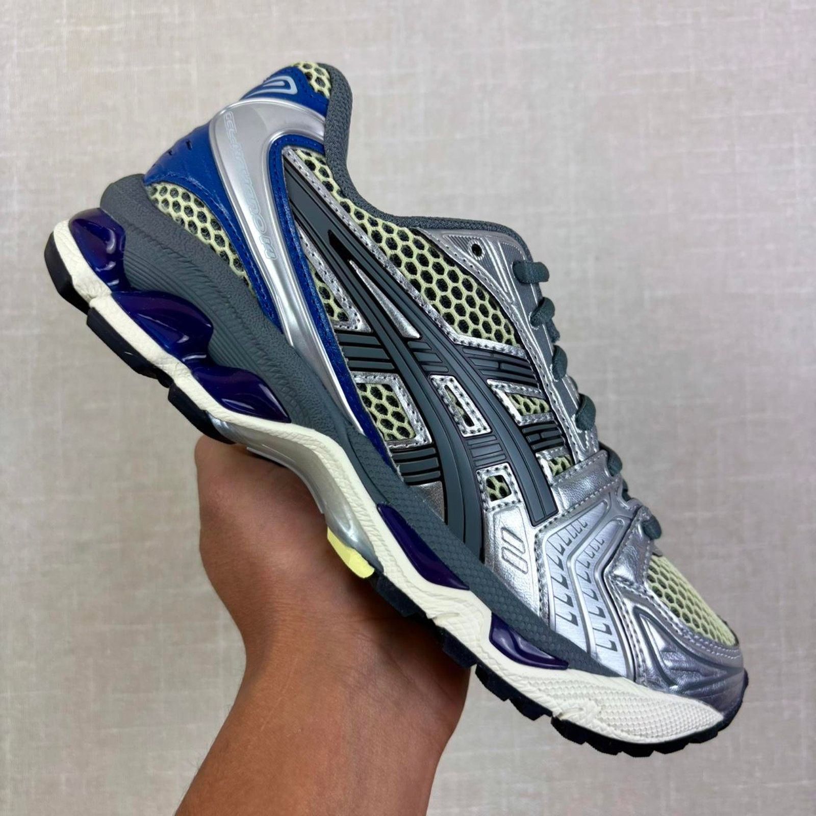 Asics ⛳️ 2025 ASICS Gel-Kayano 14 “Soft Yellow ASICS Blue” 5.5W Size US 5.5 / IT 35.5 - 1 Thumbnail