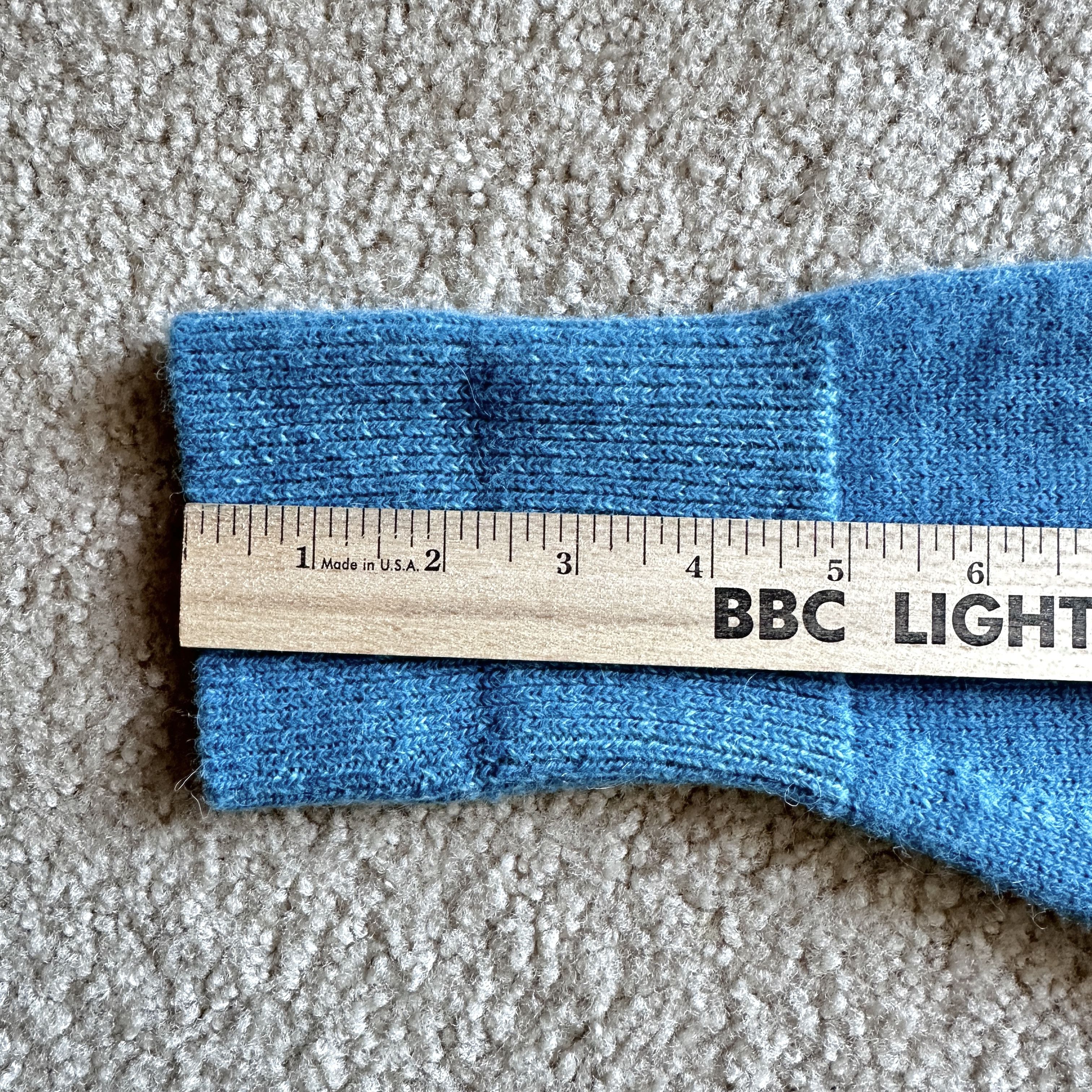 Batoner Batoner Baby Alpaca Blue Crew Neck Knit Sweater Size US L / EU 52-54 / 3 - 8 Thumbnail