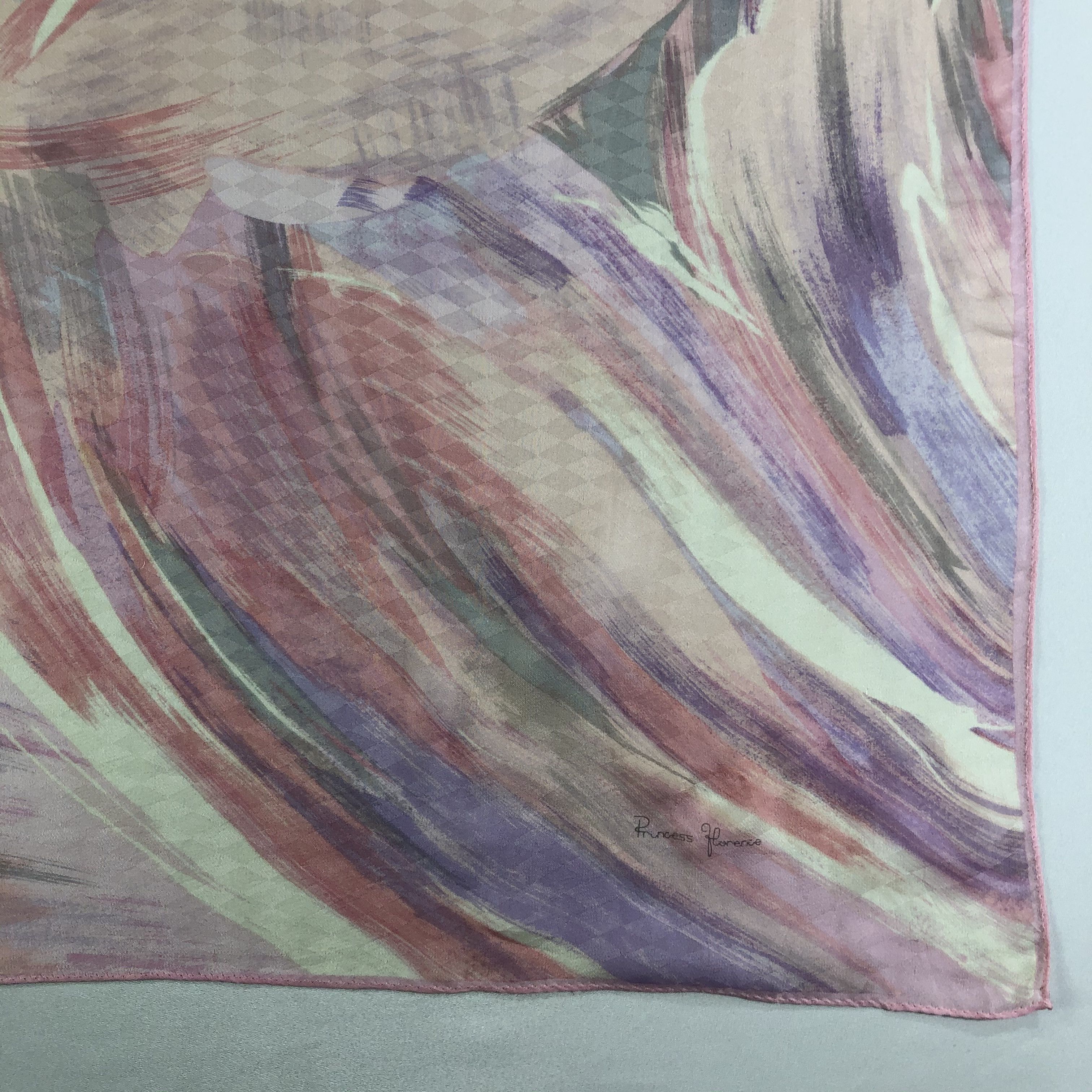 Vintage Vintage Princess Florence Silk Scarf Size ONE SIZE - 3 Thumbnail