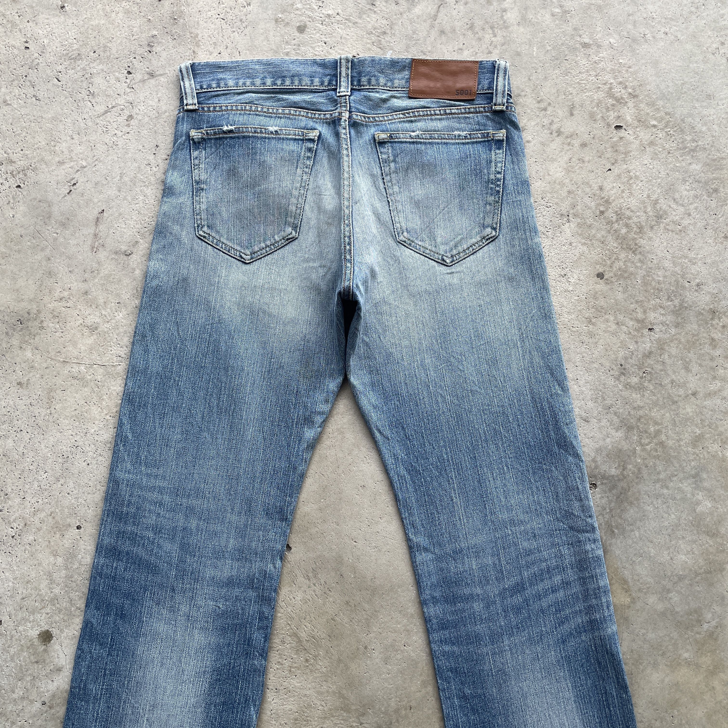Japanese Brand VINTAGE JAPANESE JEANS FADED PANTS DENIM W32x31.5 Size US 32 / EU 48 - 9 Thumbnail