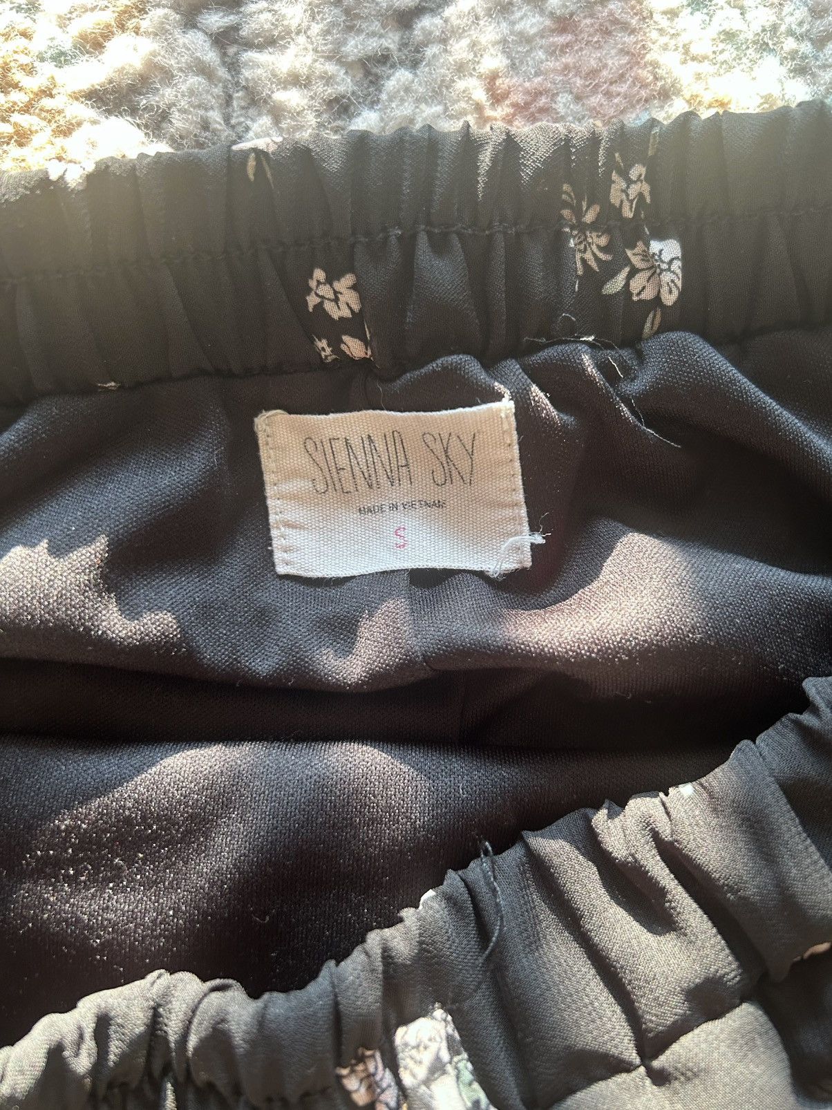 Other Sienna Sky Black and Silver Tiered Maxi Skirt Size 27" / US 4 / IT 40 - 3 Thumbnail