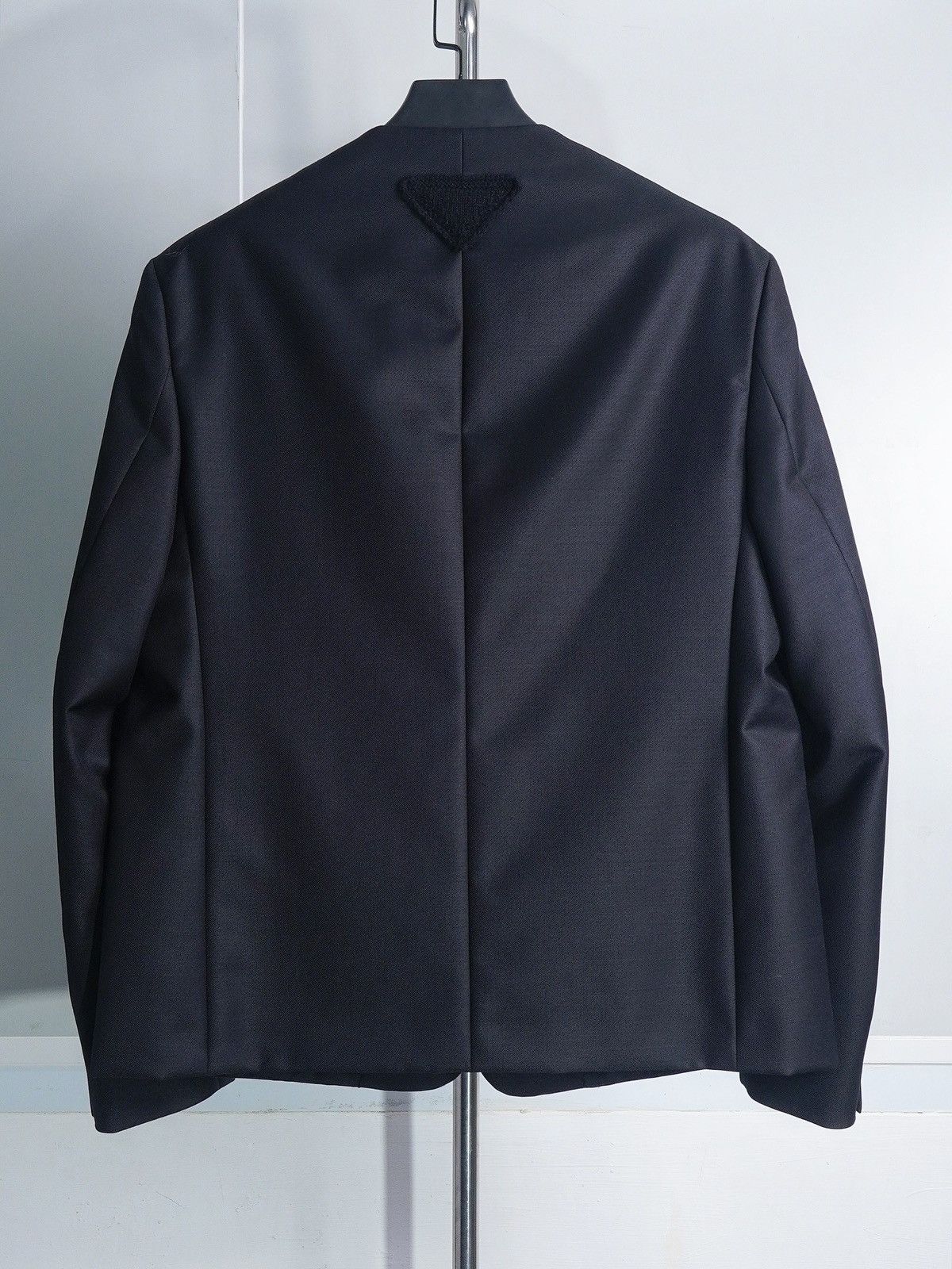 (NEW) SS23 Triangle Logo Wool Mohair Tailored Jacket