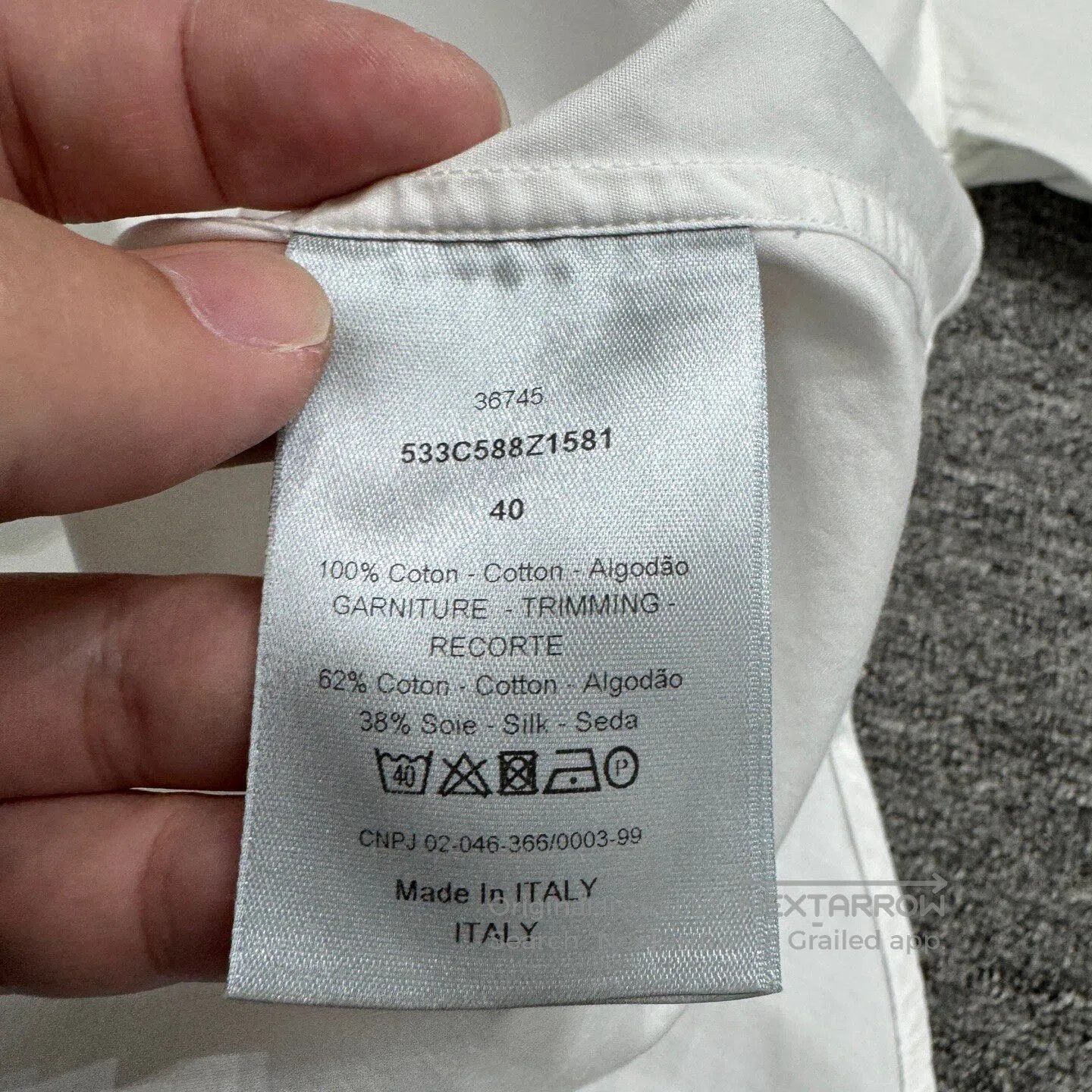 Dior Dior Cowboy patchwork shirt| Size US XXS / EU 40 - 5 Thumbnail