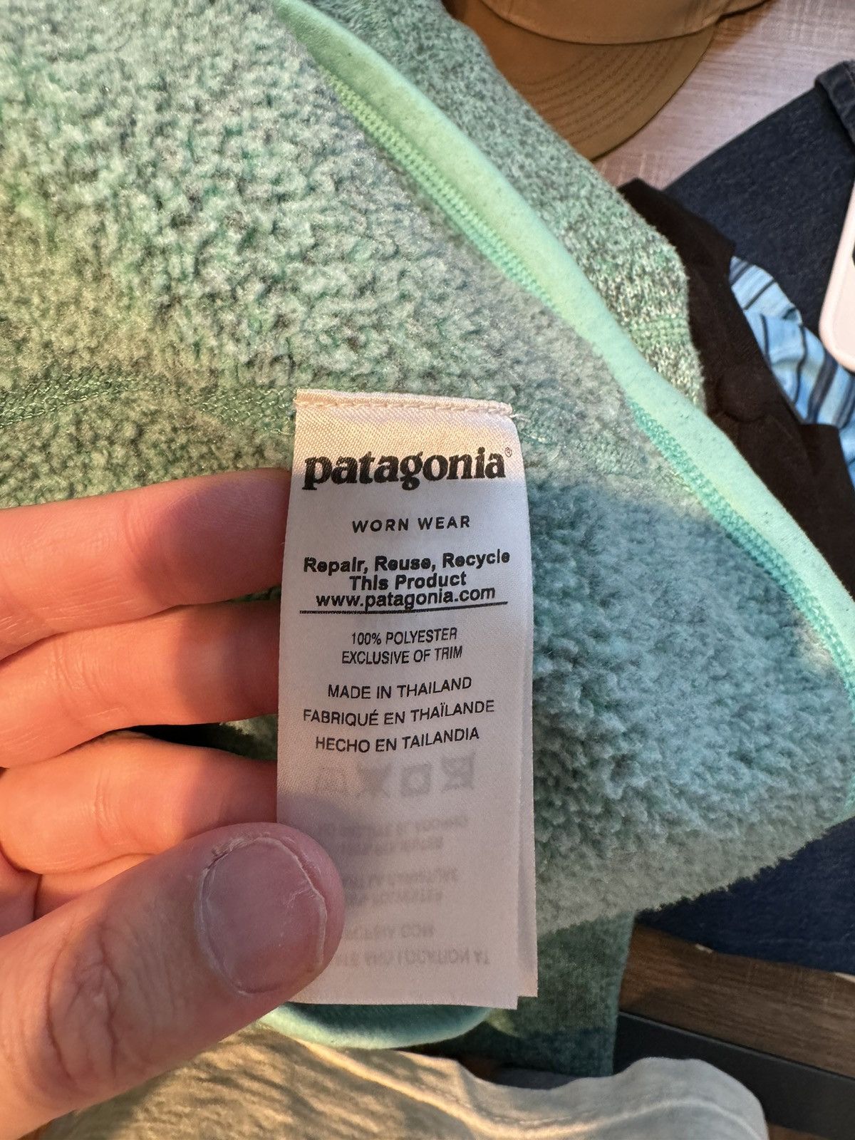 Patagonia Patagonia Better sweater 1/4 zip Heather Blue Sz M Women Size M / US 6-8 / IT 42-44 - 7 Thumbnail