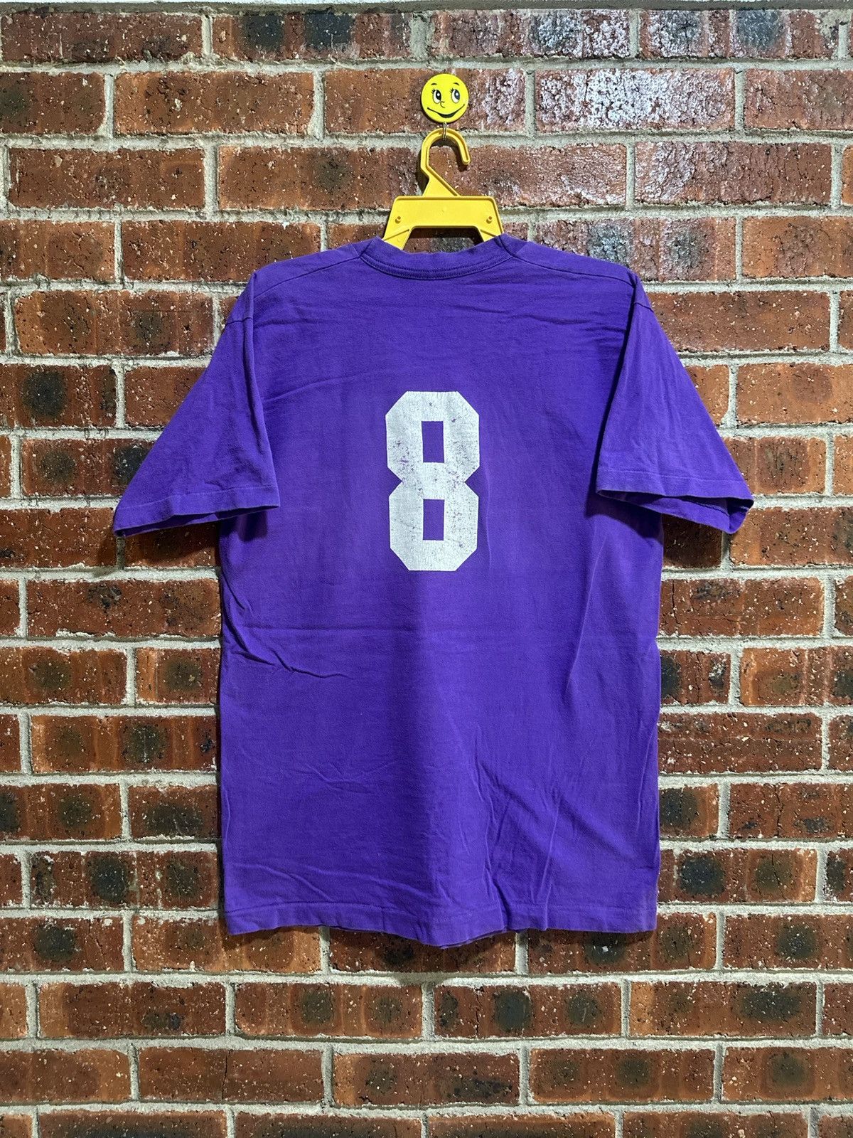 Fruit Of The Loom × Vintage Vintage Nolan’s Number 8 Faded Tee Size US L / EU 52-54 / 3 - 7 Thumbnail