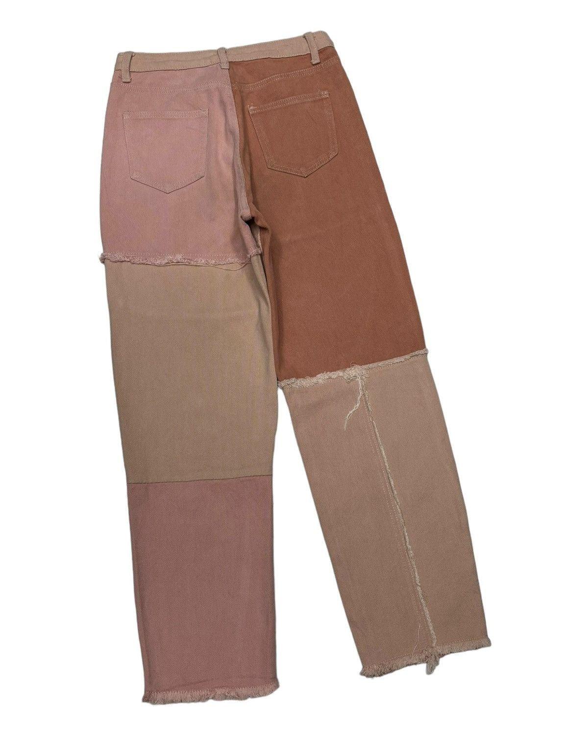 Christian Dior Monsieur VINTAGE CHRISTIAN DIOR SPORTS PATCHWORK DENIM CUSTOM MADE Size 28" / US 6 / IT 42 - 4 Thumbnail
