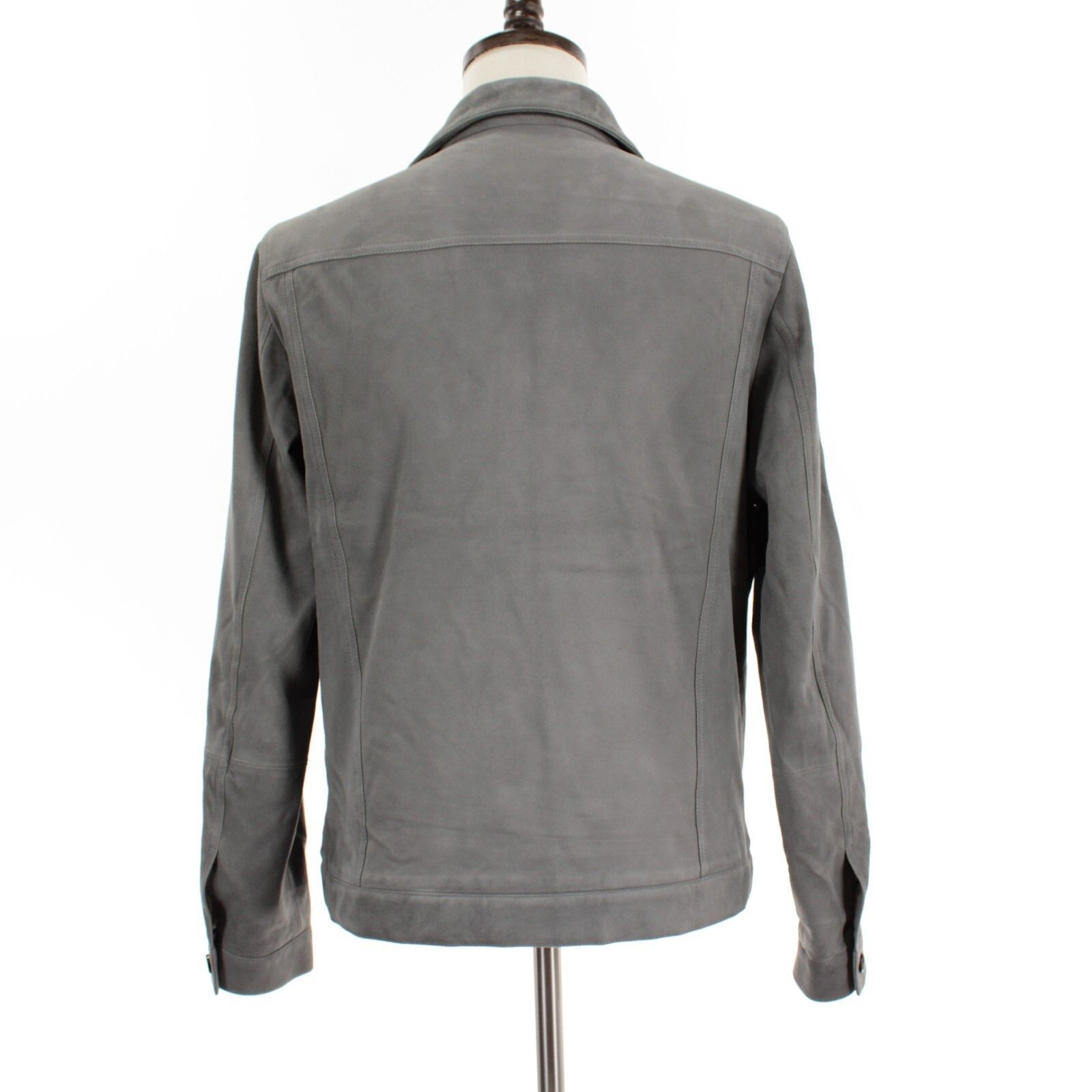 Luciano Barbera Luciano Barbera Jacket Size M US In Gray Leather Size US M / EU 48-50 / 2 - 5 Thumbnail