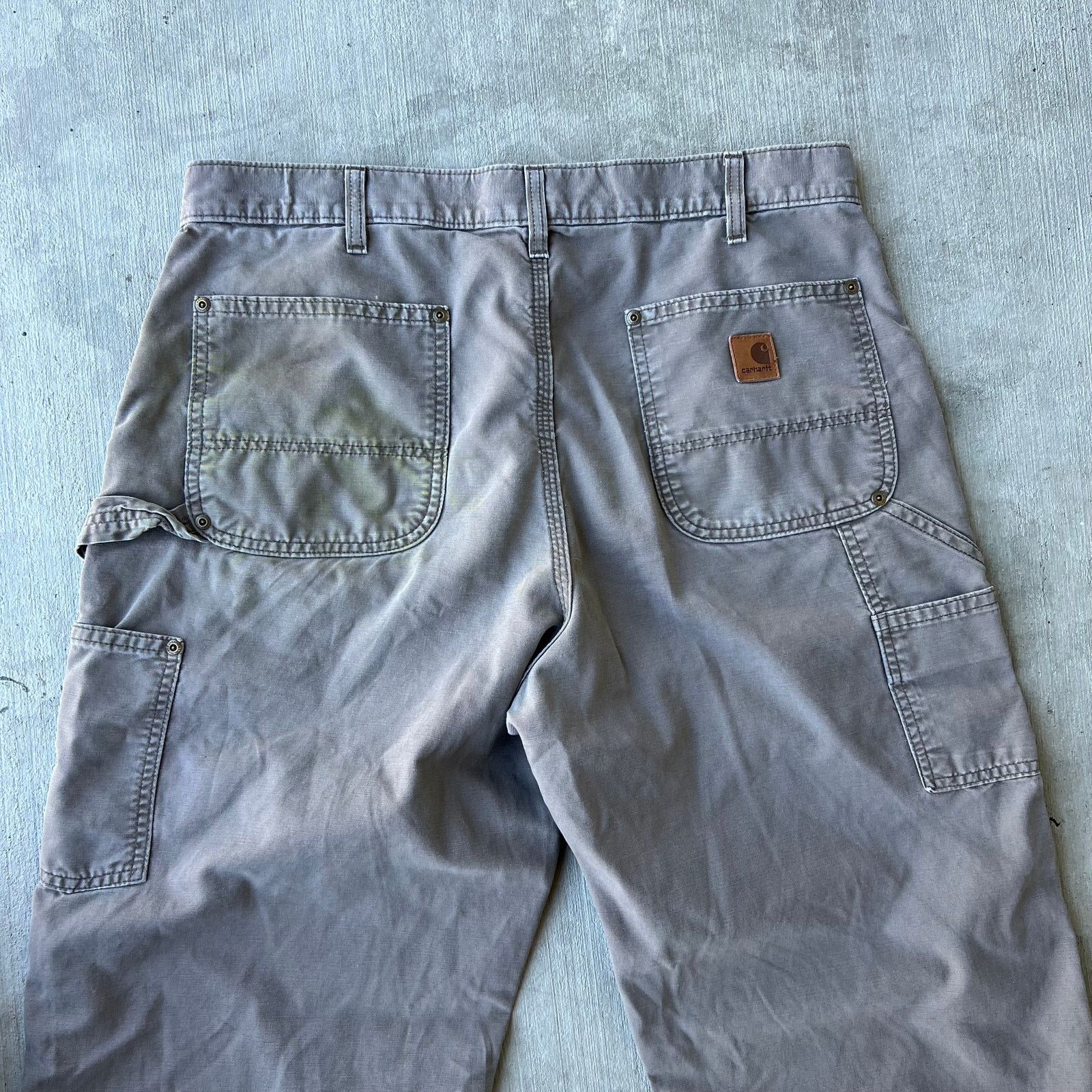 Carhartt × Vintage Carhartt brown double knee work wear carpenter pants Size US 35 - 8 Thumbnail