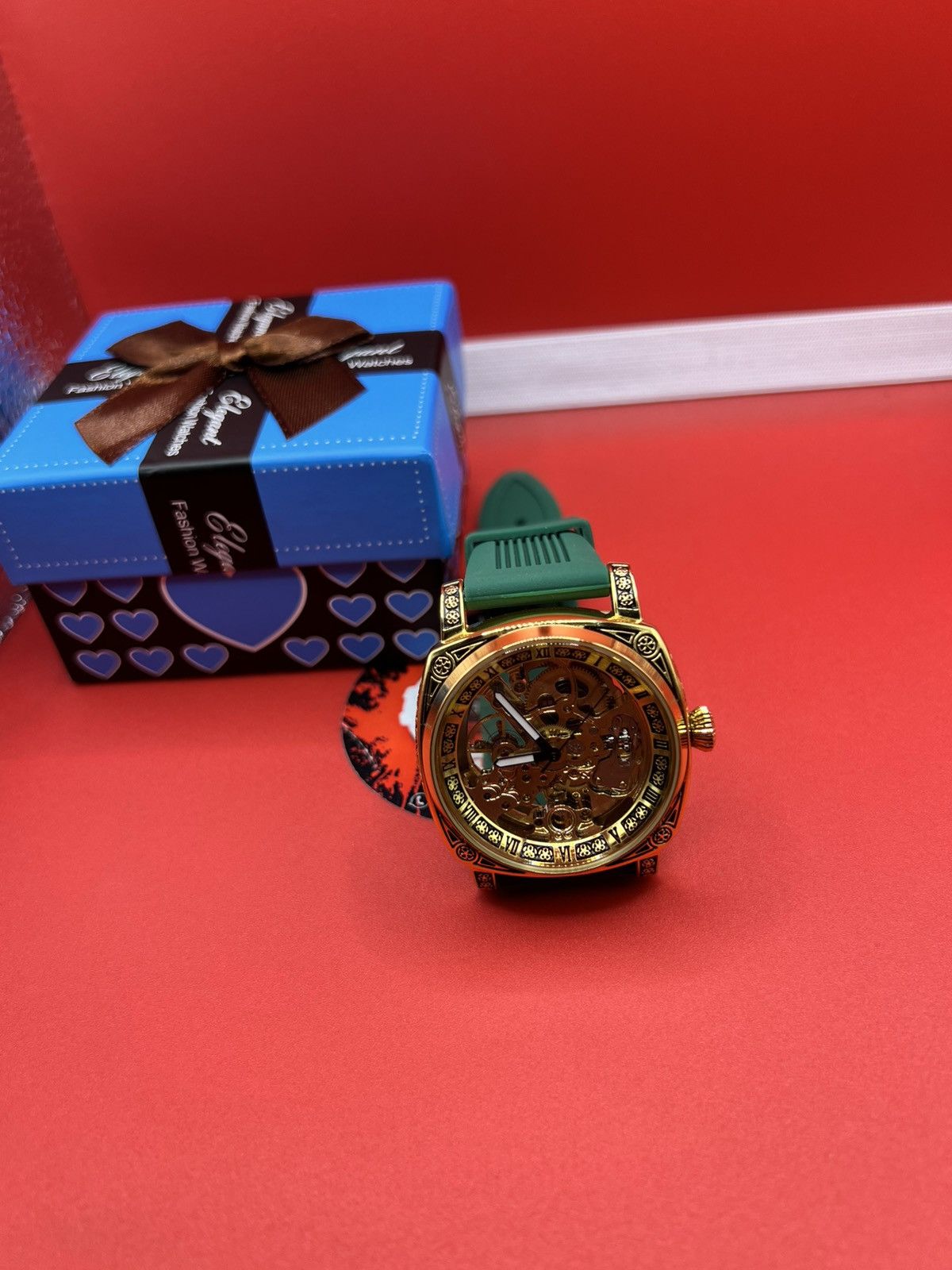 Other Mechanical Men's Watch Retro Style Skeleton Size ONE SIZE - 1 Thumbnail