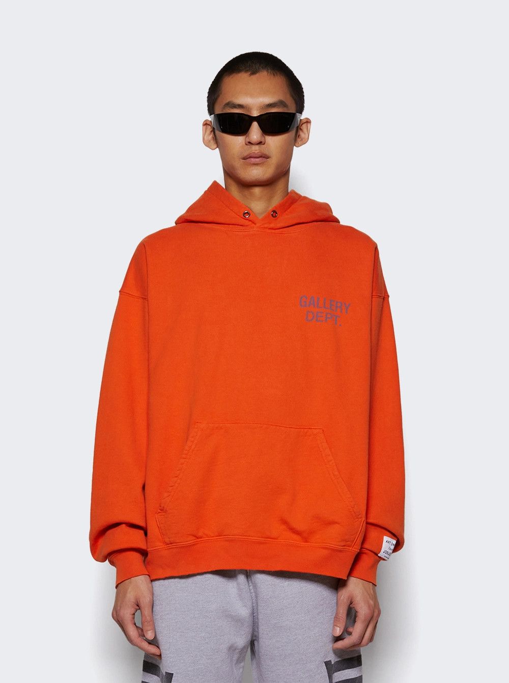 Gallery Dept. o1mle0226 90's GD Logo Hoodie in Tomato Red Size US XL / EU 56 / 4 - 2 Thumbnail
