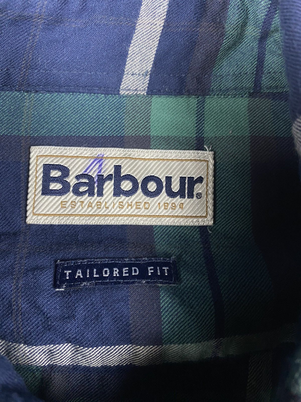 Barbour Barbour Checkered Button Up Shirt Size M Size US M / EU 48-50 / 2 - 10 Thumbnail