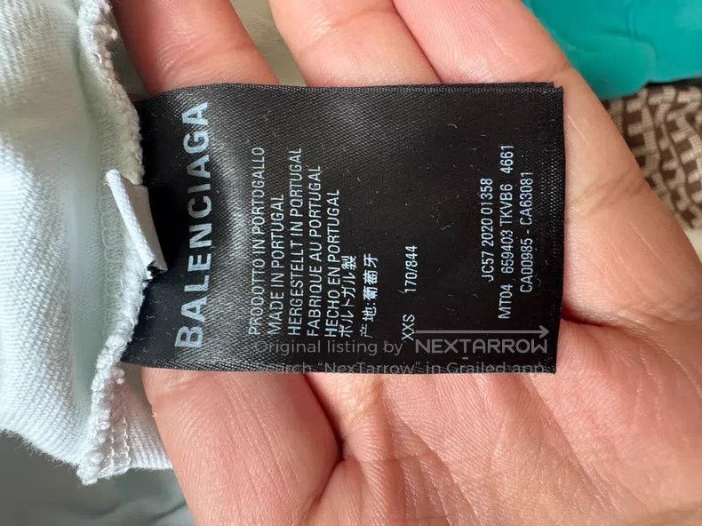 Balenciaga Balenciaga Letter print ripped hooded sweater Size US XXS / EU 40 - 6 Thumbnail