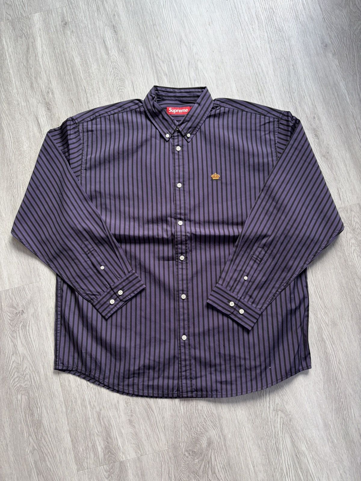 Jean Paul Gaultier × Supreme Supreme x JPG Floral Rayon Button