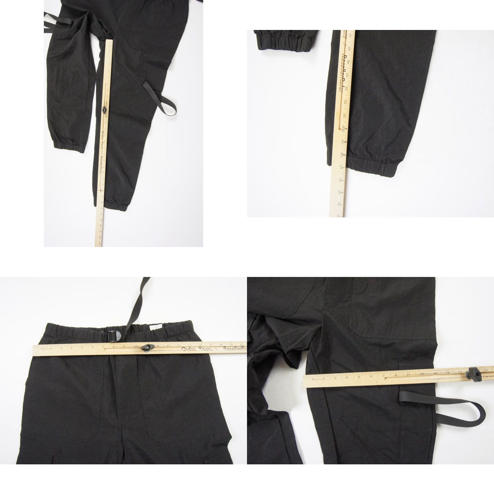 Pacsun Pacsun Cargo Pants Mens Small Black Nylon Utility Workwear 5-Pocket Outdoor Size US 29 - 8 Thumbnail