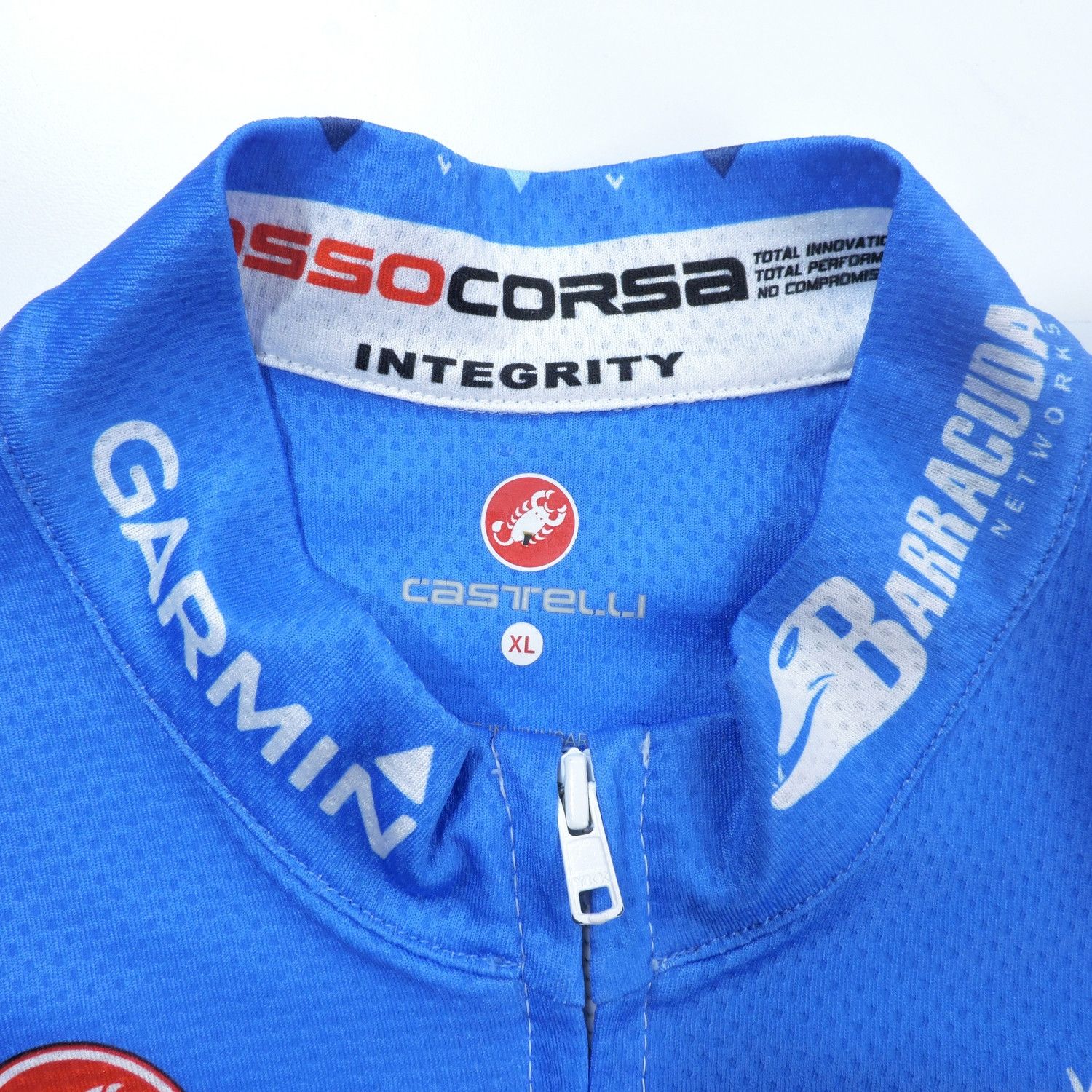 Other 2012 CASTELLI CERVÉLO GARMIN BARRACUDA PRO CYCLING JERSEY Size US XL / EU 56 / 4 - 3 Thumbnail