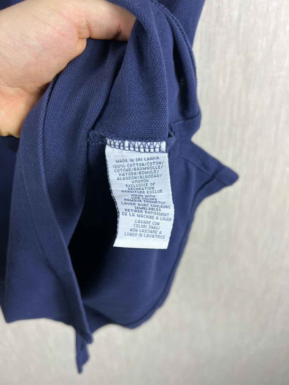 Polo Ralph Lauren Vintage Polo Ralph Lauren y2k basic big pony Chief Keef tee Size US S / EU 44-46 / 1 - 16 Thumbnail