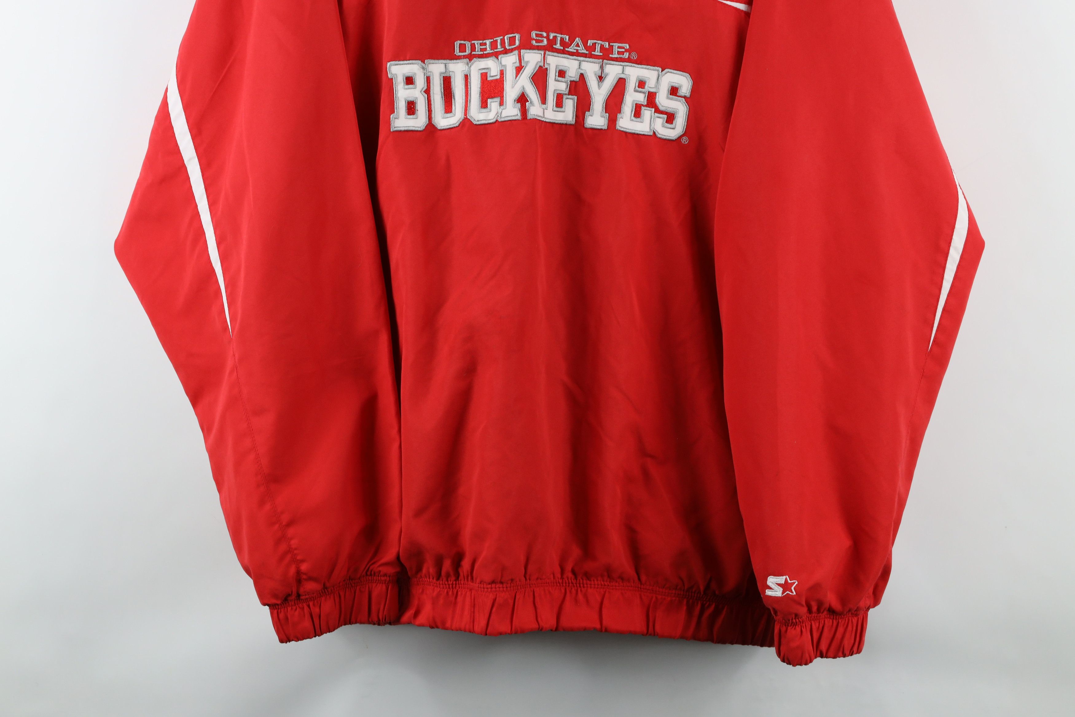 Starter × Vintage Vintage Starter Ohio State University Lined Pullover Jacket Size US M / EU 48-50 / 2 - 3 Thumbnail