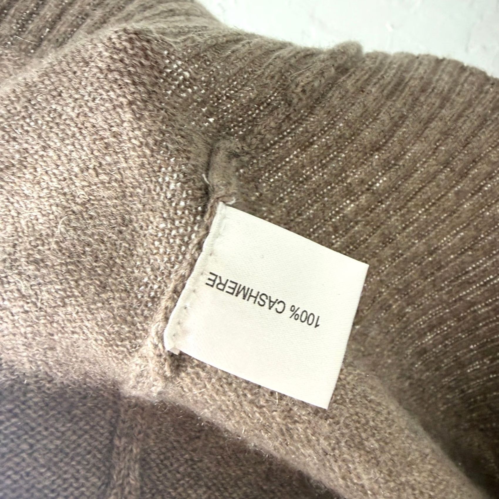 Vintage Meaghan Mac Sweater Womens S Brown Women Turtle Neck Cashmere Knit Size S / US 4 / IT 40 - 6 Thumbnail