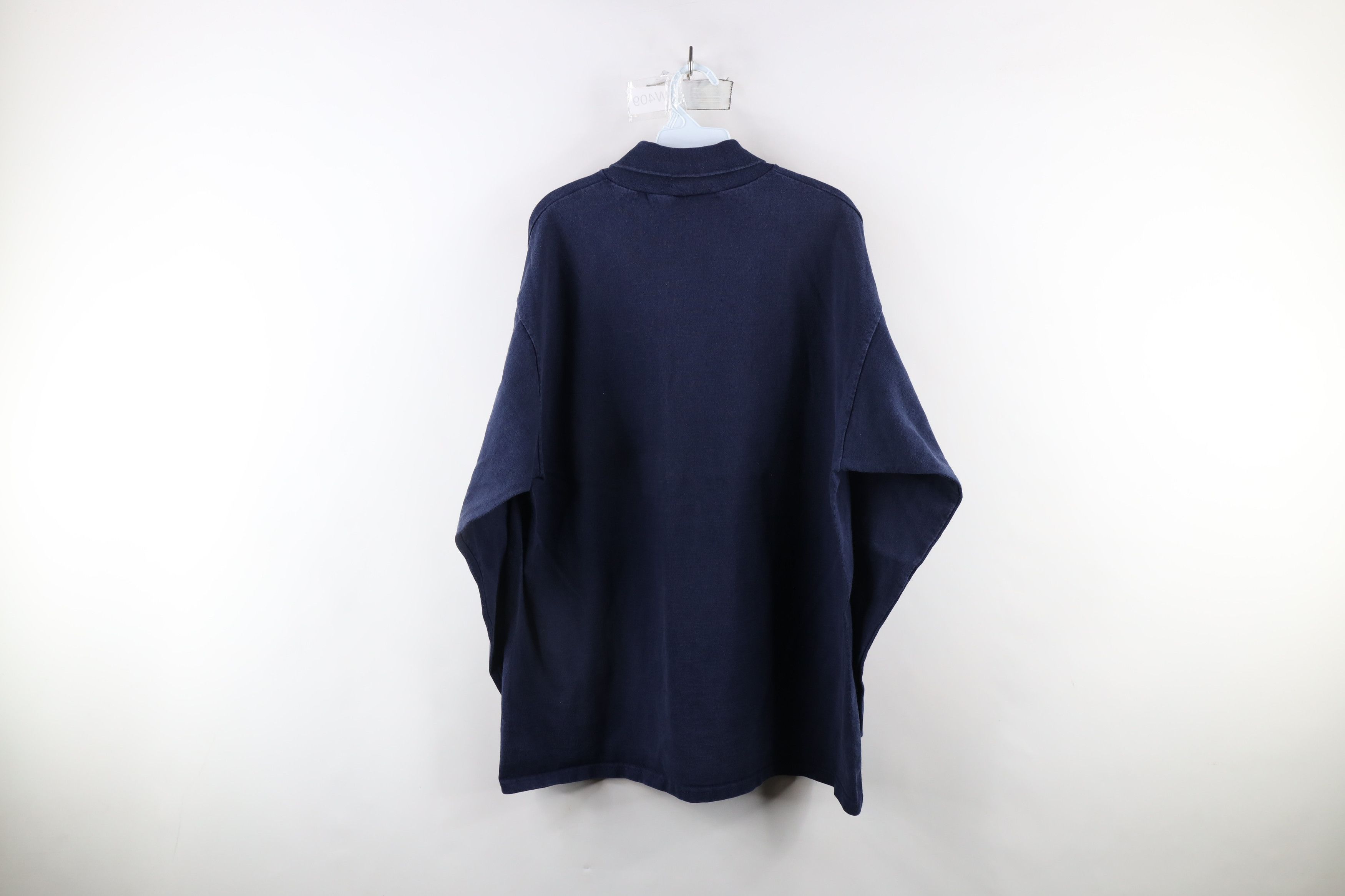 Vintage Vintage 90s Streetwear Heavyweight Turtleneck T-Shirt Cotton Size US XL / EU 56 / 4 - 6 Thumbnail