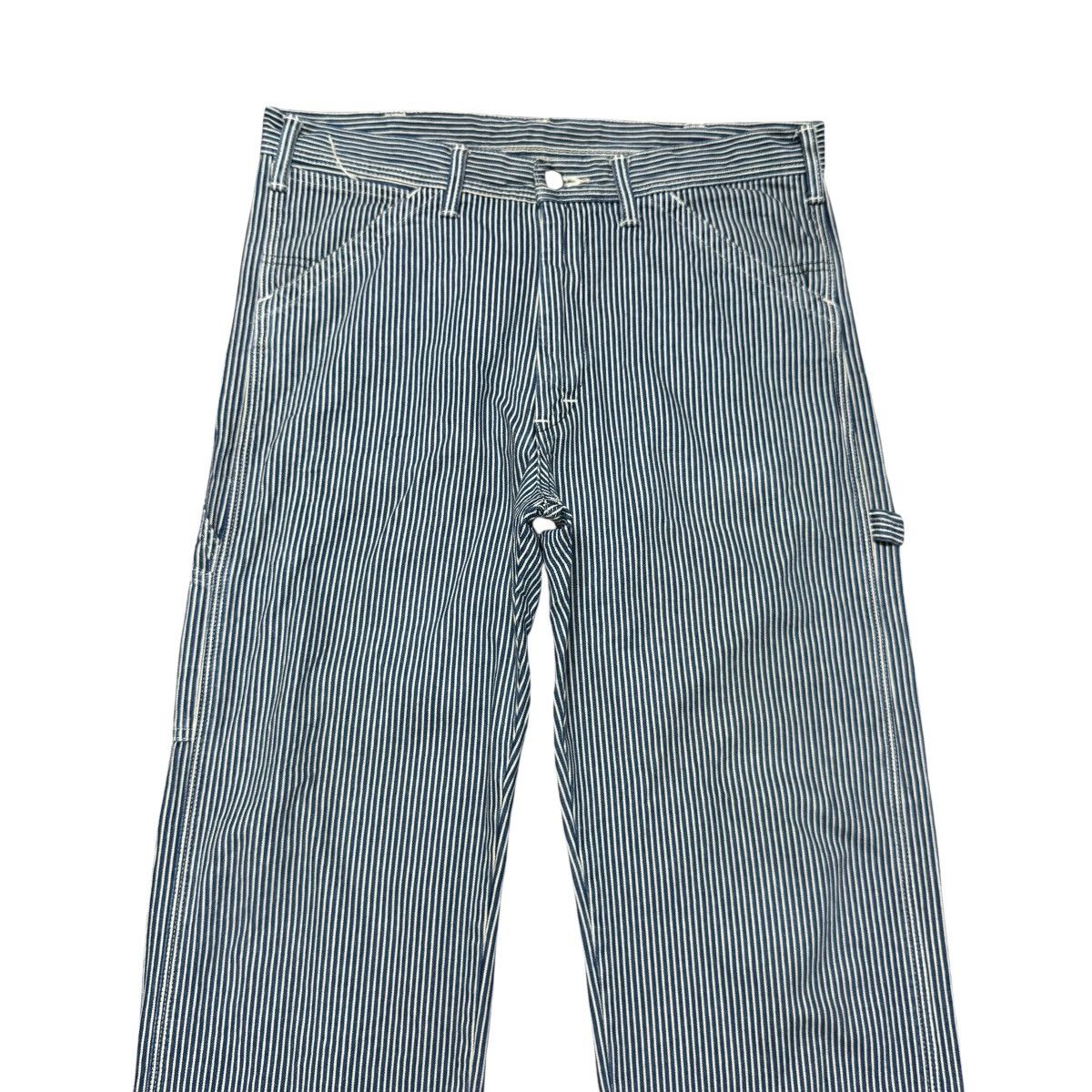 Vintage Vintage Lee Denim Hickory Carpenter Pants Size US 34 / EU 50 - 3 Thumbnail
