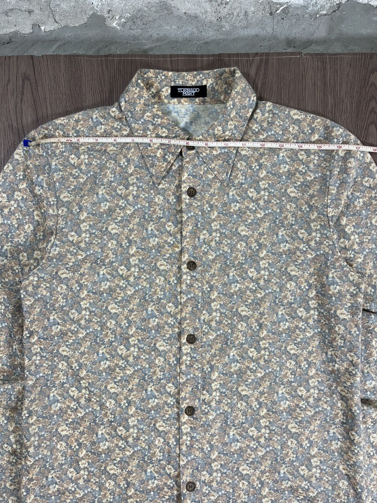 Tornado Mart Tornado Mart Floral Button Shirt Made In Japan Size US M / EU 48-50 / 2 - 9 Thumbnail