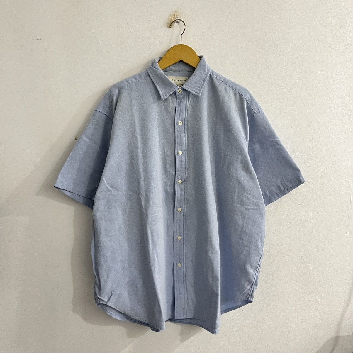 Issey Miyake Lafudge - City Boy Oversized Button Up Size US L / EU 52-54 / 3 - 1 Thumbnail