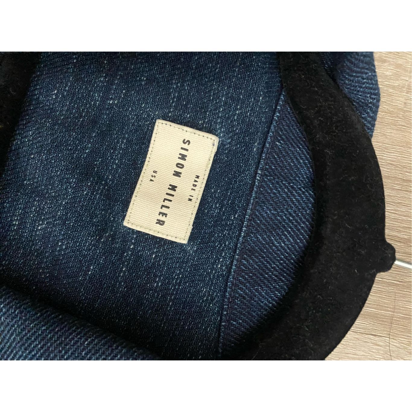 Simon Miller Simon Miller Denim Raw-Edged Short Sleeve Jean Jacket, Sz Me Size M / US 6-8 / IT 42-44 - 4 Thumbnail