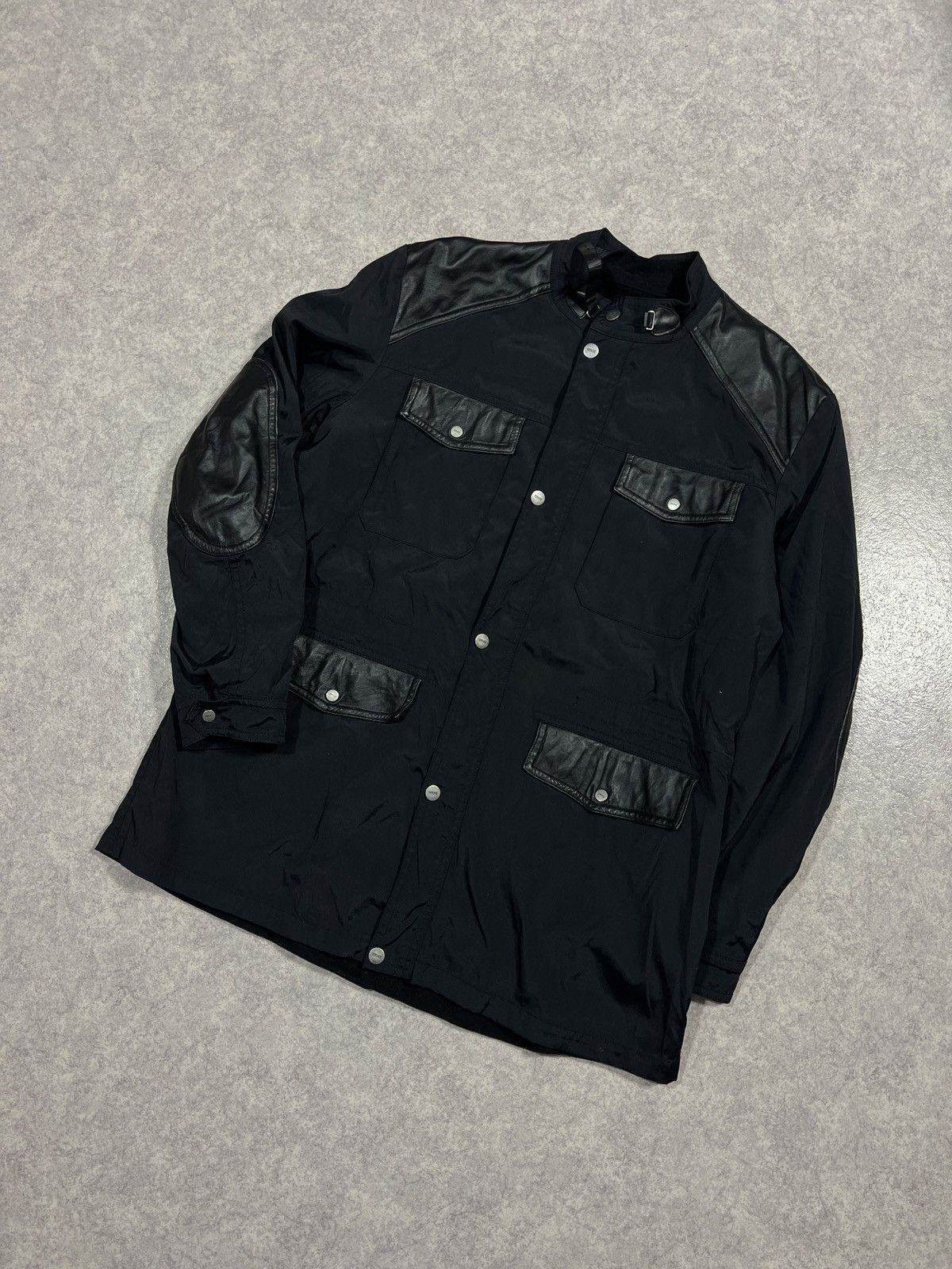 Versace Versace multi pocket leather jacket Size US XXL / EU 58 / 5 - 1 Thumbnail