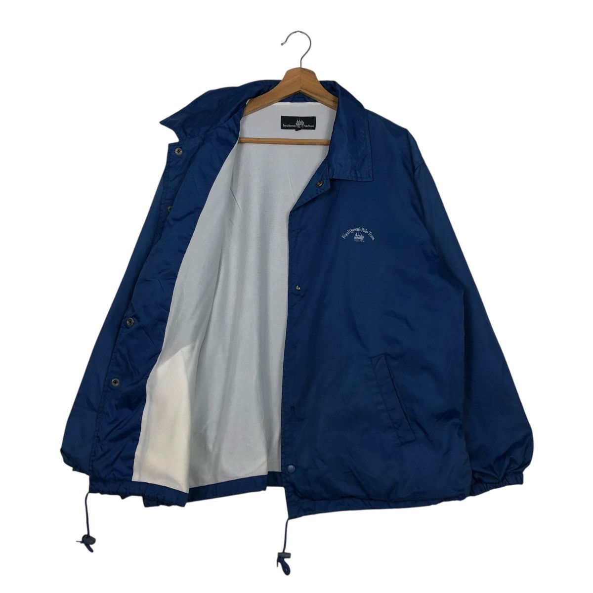 Japanese Brand 🔥BINTAGE COACH JACKET SNAP BUTTON ROYAL QUEEN’S POLO TEAM Size US L / EU 52-54 / 3 - 13 Thumbnail
