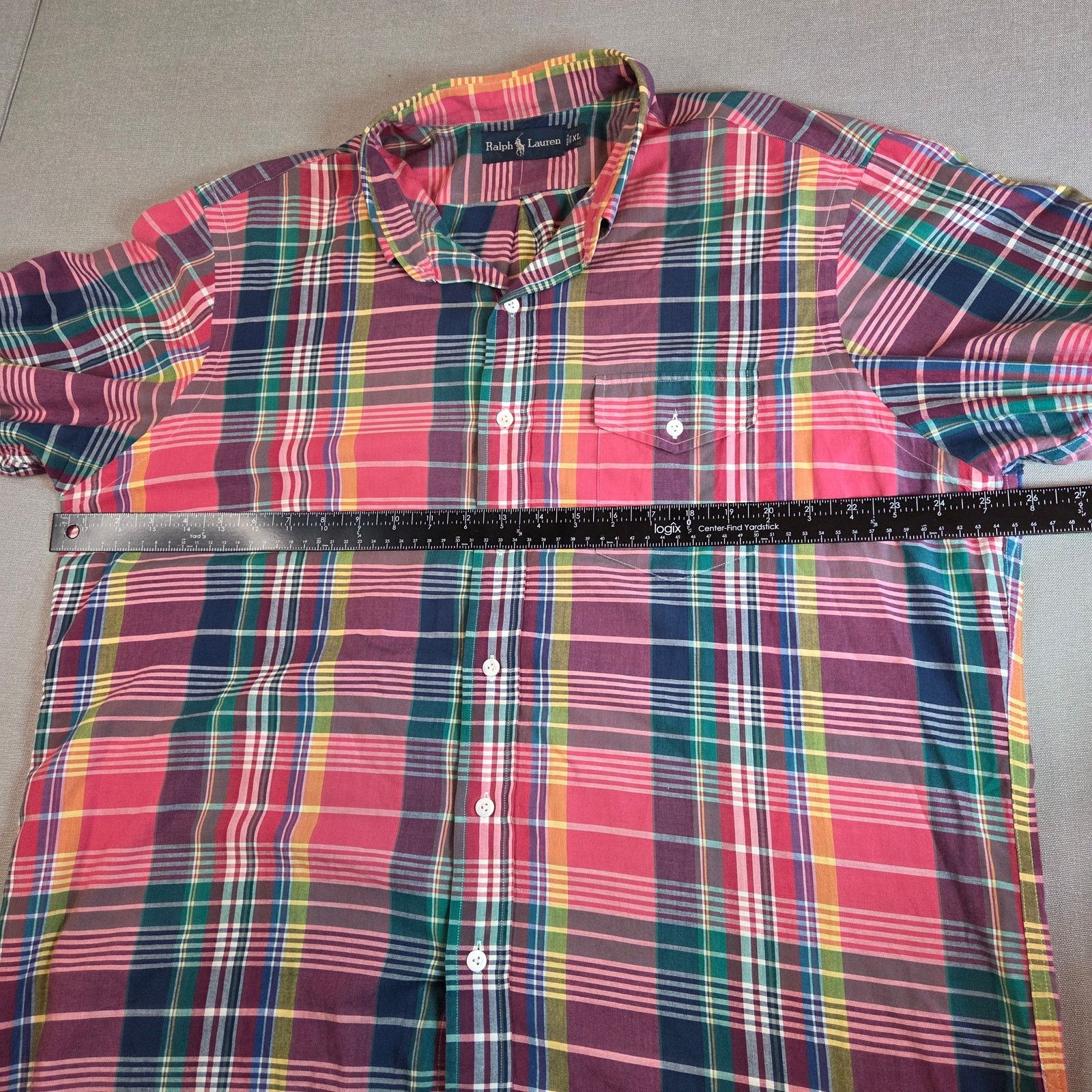 Polo Ralph Lauren ralph lauren plaid cotton shirt xl Size US XL / EU 56 / 4 - 7 Thumbnail