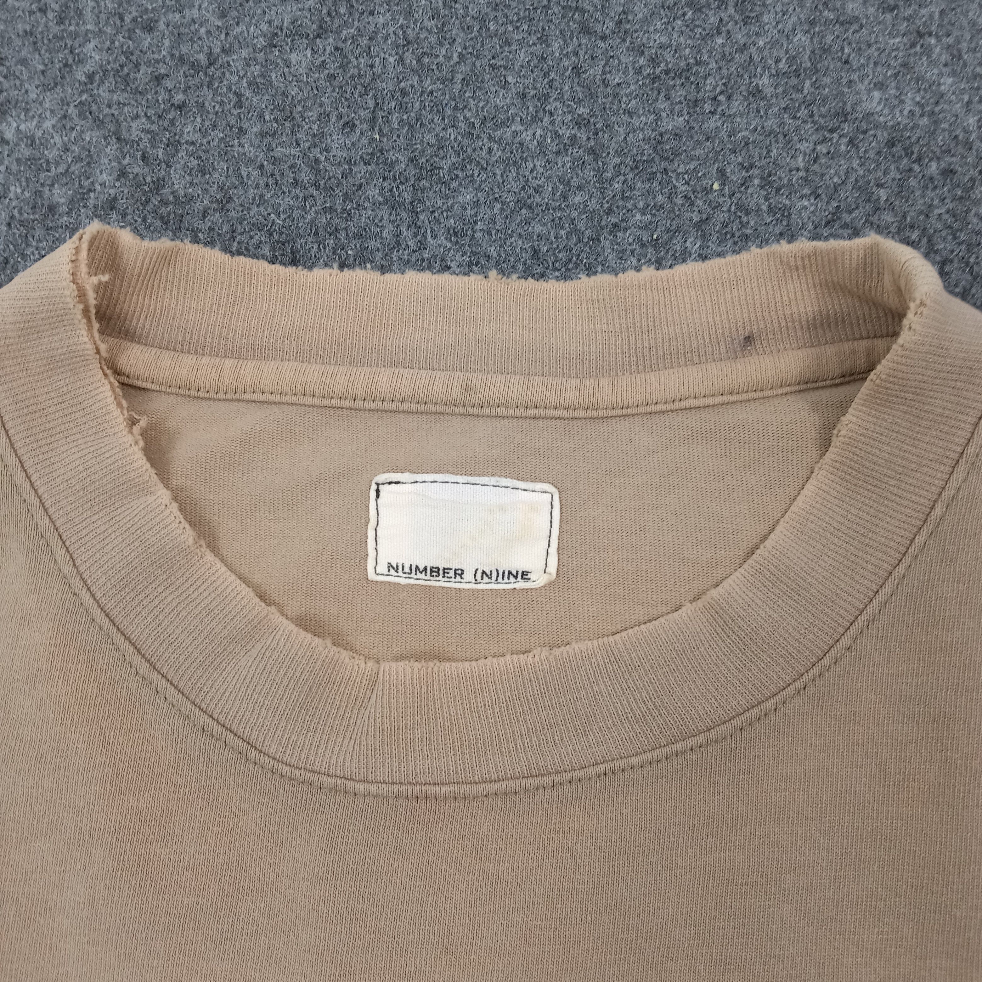 Number (N)ine Number Nine Japanese Streetwear Tshirt C267N57 Size US XL / EU 56 / 4 - 4 Thumbnail