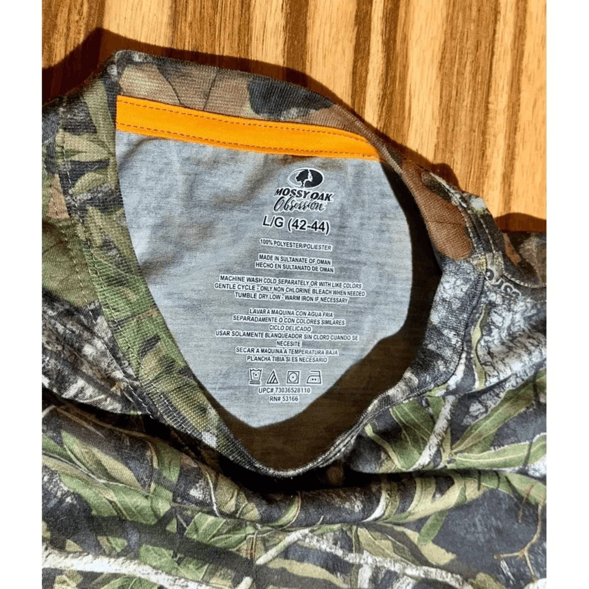 Mossy Oaks Mossy Oak Obsession Camo Long Sleeve Pocket Shirt Size L Size US L / EU 52-54 / 3 - 4 Thumbnail