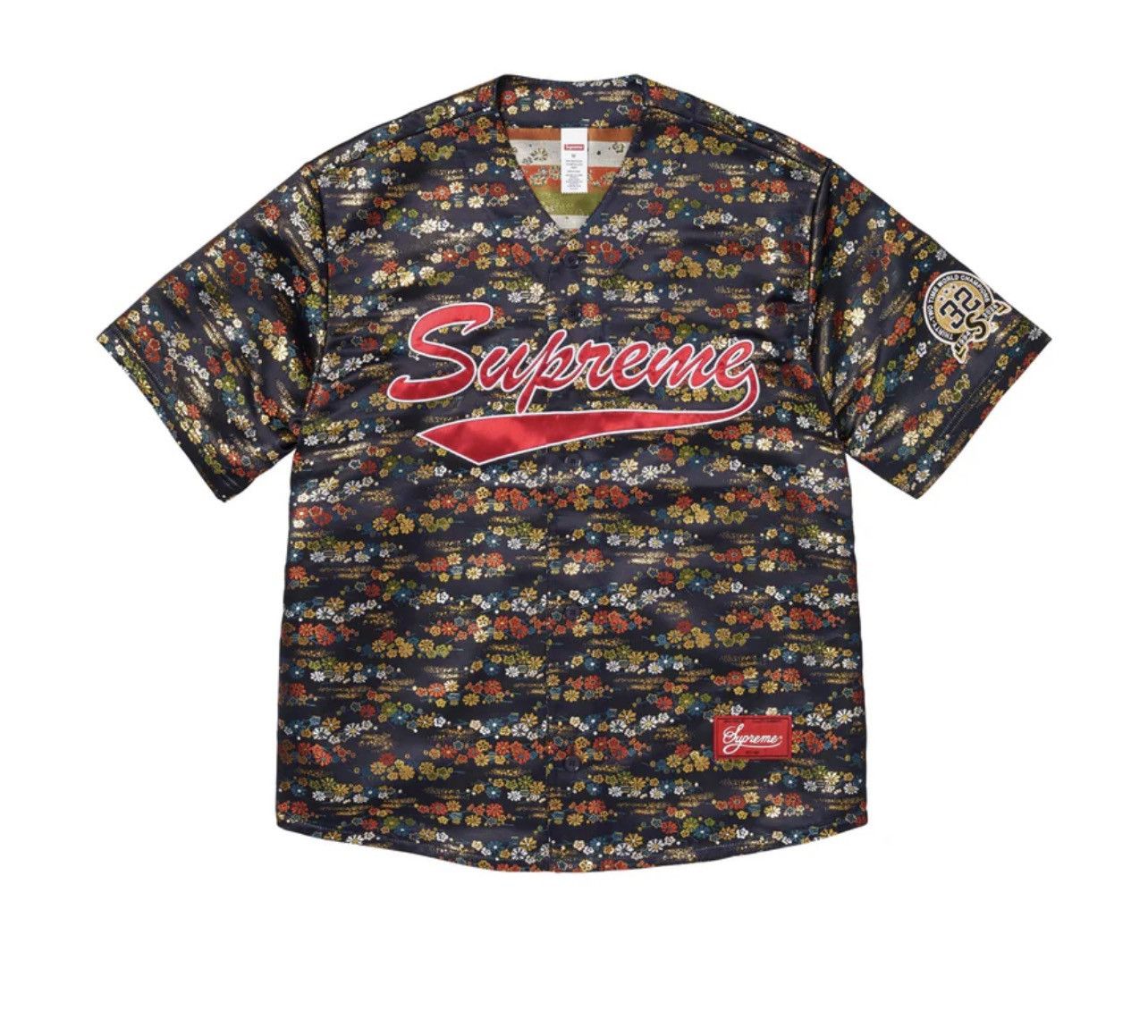 Supreme Supreme Jacquard Baseball Jersey (sold out) (medium) Size US M / EU 48-50 / 2 - 2 Thumbnail