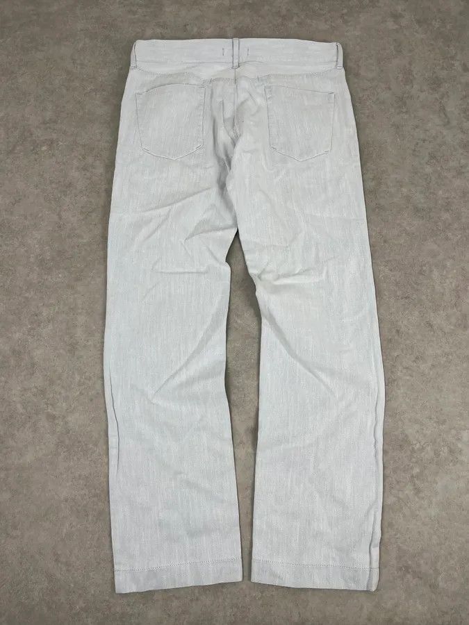 Dolce & Gabbana 2000s Dolce & Gabbana Washed White Denim Jeans Size US 34 / EU 50 - 7 Thumbnail