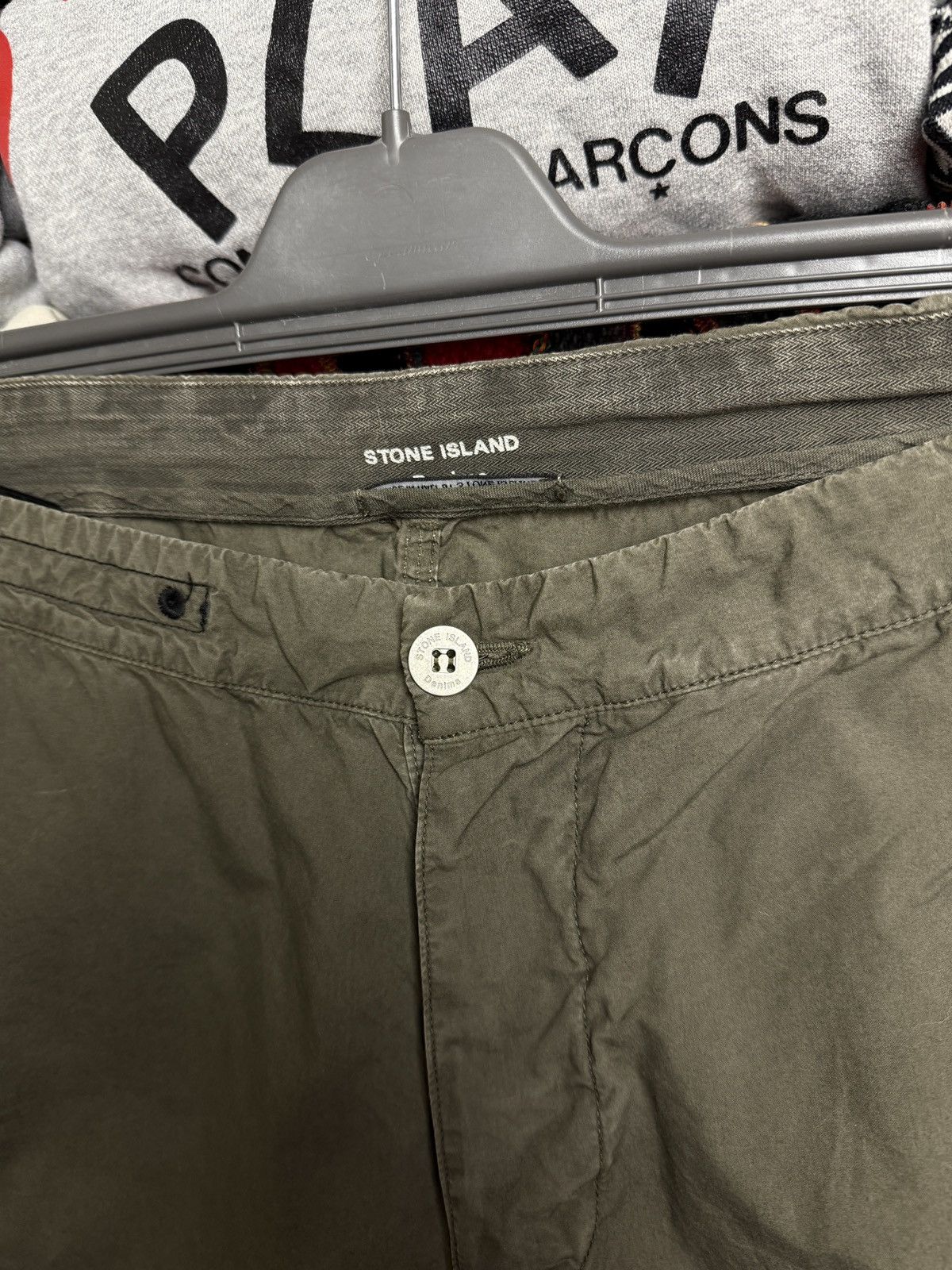 Stone Island Stone Island Denim Cargo Tactical Pants Size 33 Size US 33 - 5 Thumbnail