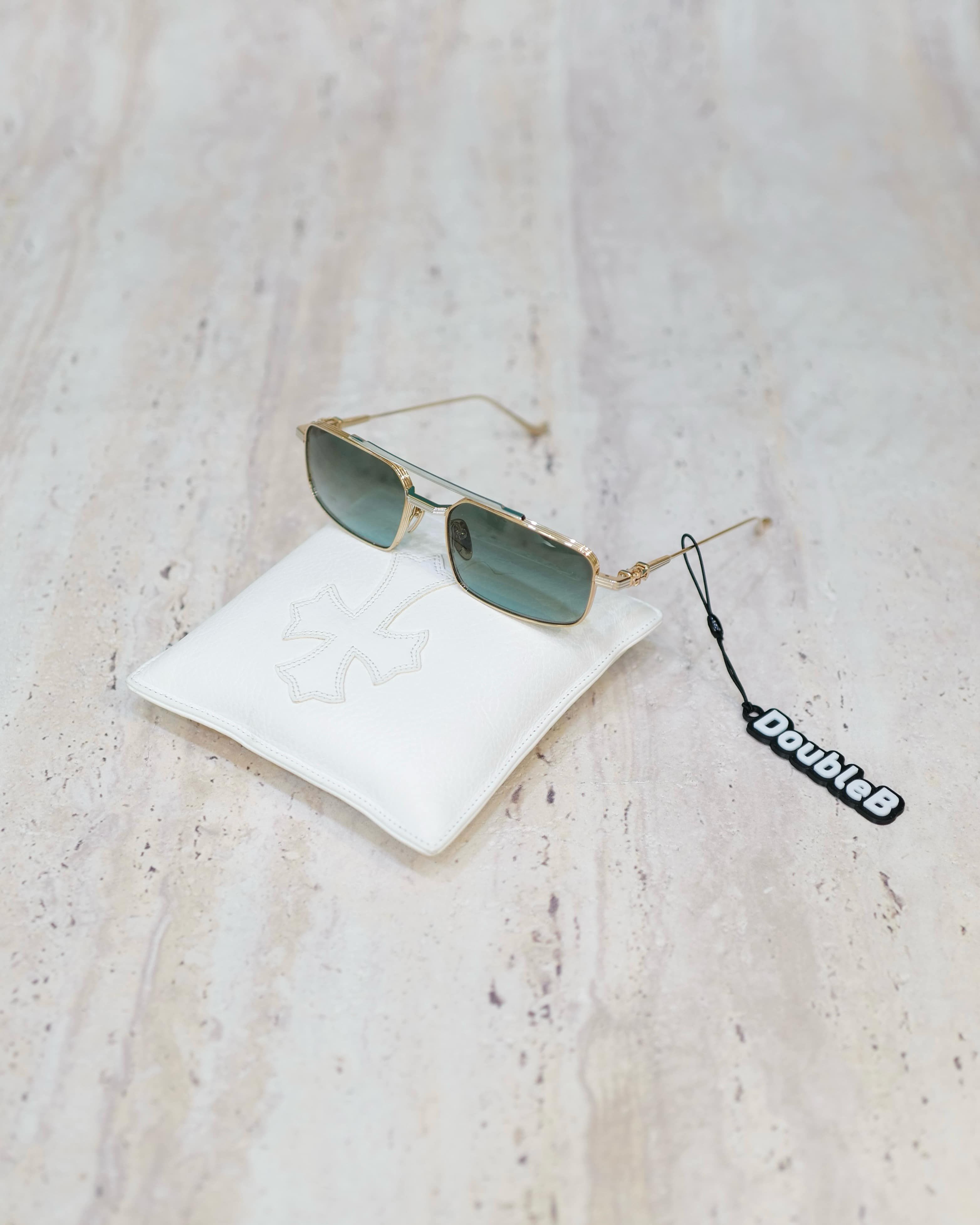 eye glasses lv ramble sunglasses Double Bridge Metal Frame Sunglasses LICK'N