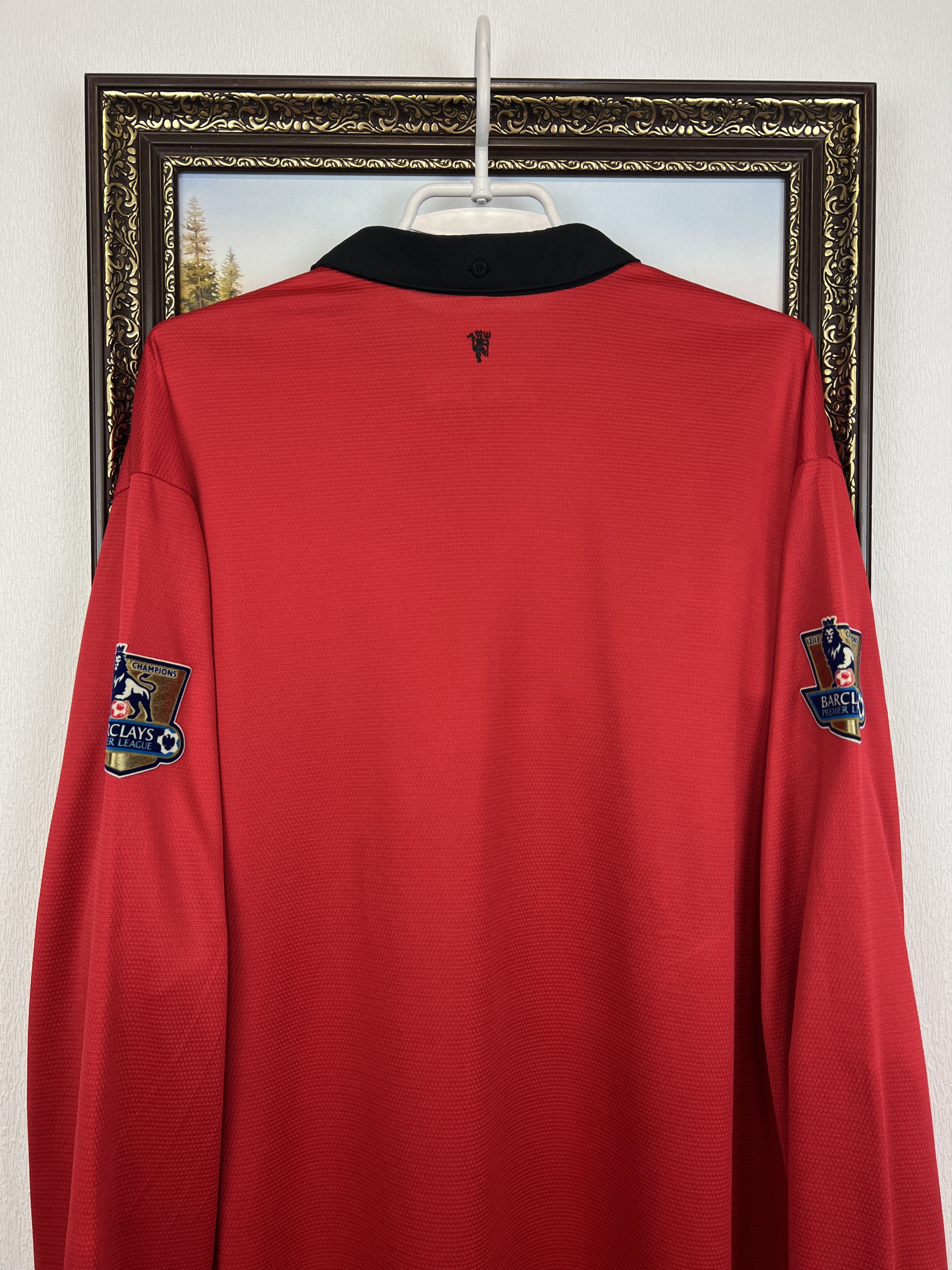 Nike Manchester United football shirt Long Sleeve Jersey Size 3XL Size US XXL / EU 58 / 5 - 11 Thumbnail