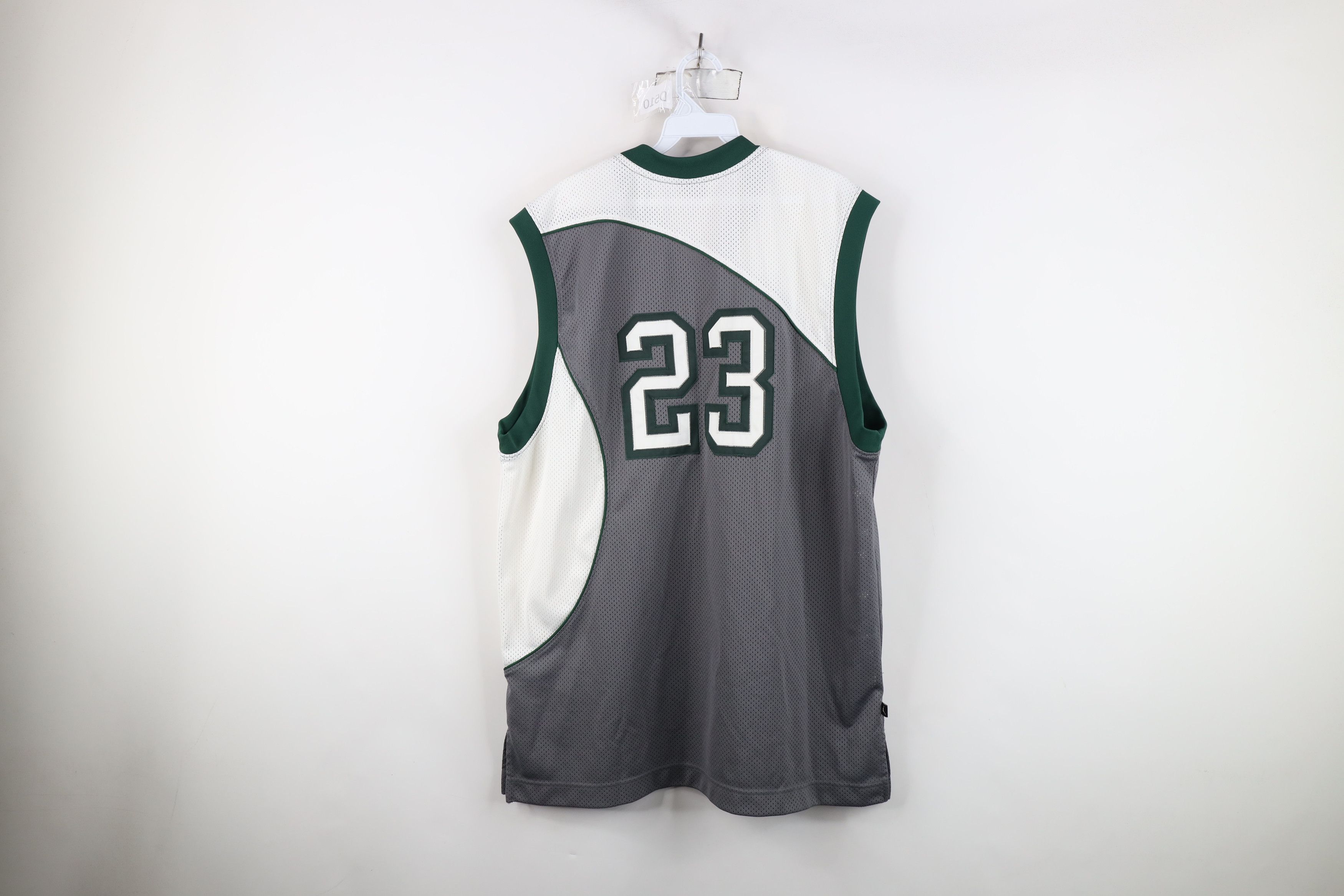 Nike × Vintage Vintage Nike Air Jordan Mesh Basketball Jersey #23 Size US L / EU 52-54 / 3 - 9 Thumbnail