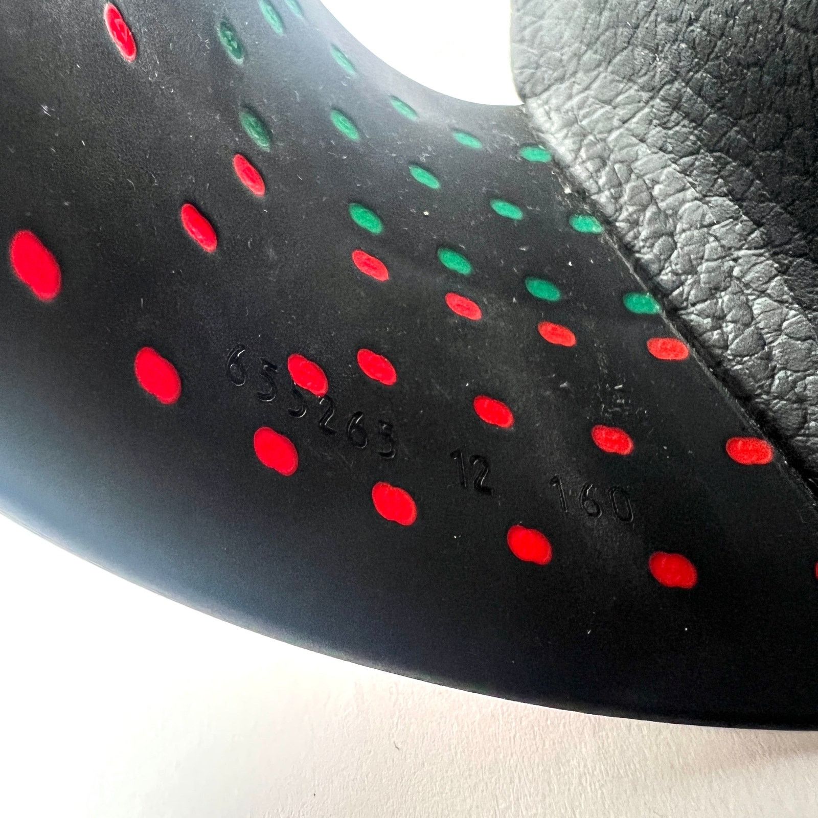Gucci Gucci Tricolor Web Interlocking G Pool Slides Size US 12 / EU 45 - 9 Thumbnail