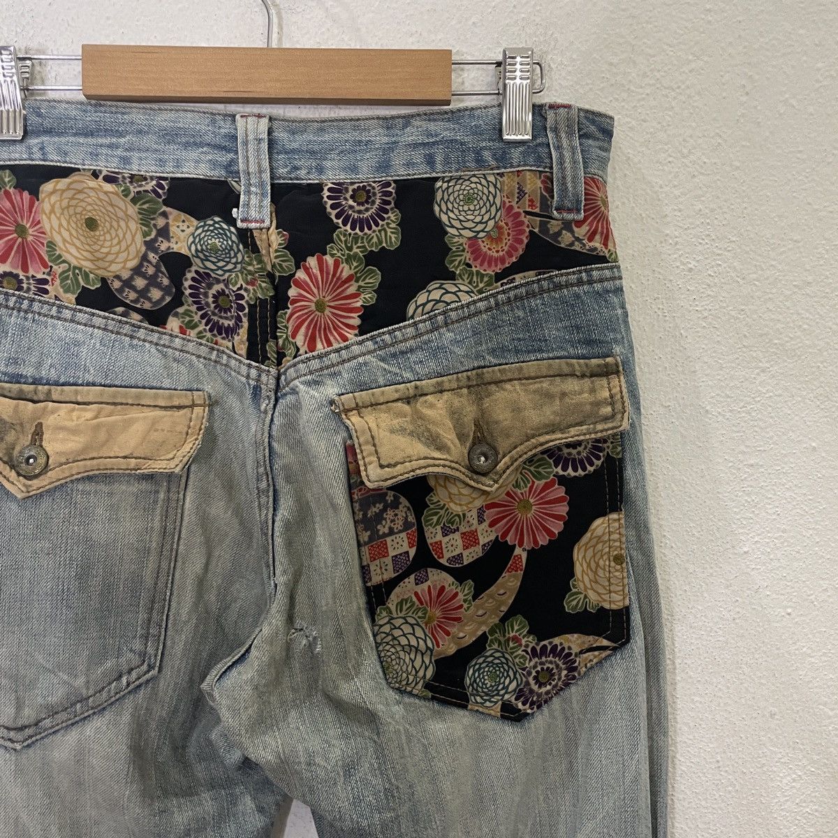 20471120 Vintage Jack Serika Distressed Denim Jeans Size US 30 / EU 46 - 8 Thumbnail