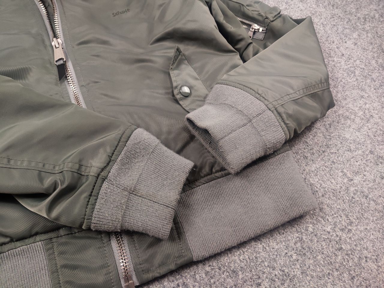 Schott Schott NYC Vintage American College Bomber Jacket Military Size L / US 10 / IT 46 - 8 Thumbnail