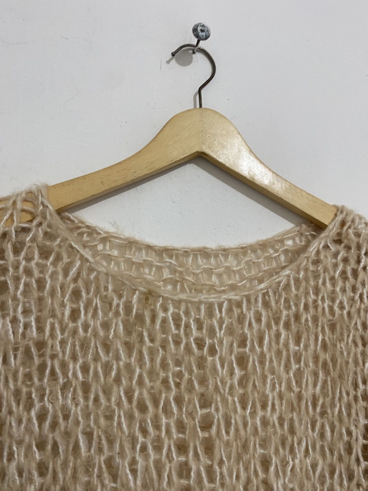 If Six Was Nine × Japanese Brand × Le Grande Bleu (L.G.B.) Japanese Fishnet Knitted Mohair Ifsixwasnine Size US M / EU 48-50 / 2 - 3 Thumbnail