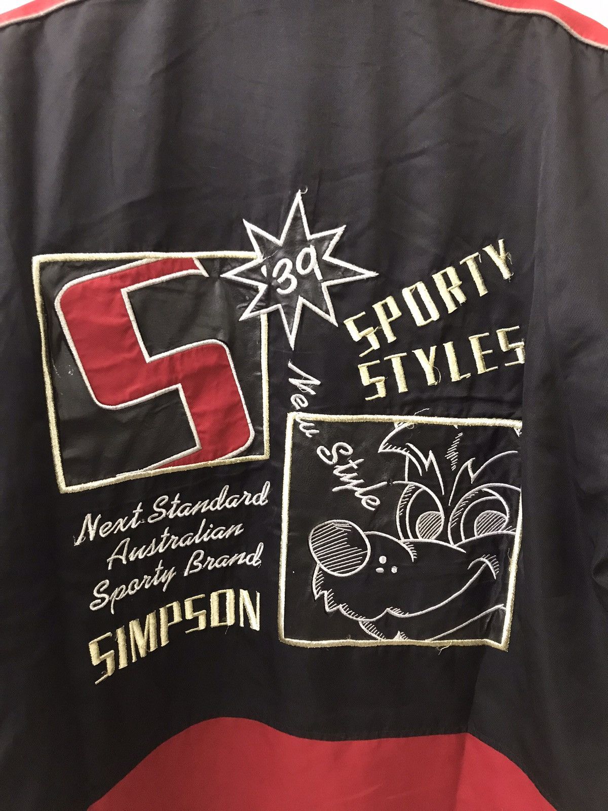 Vintage Vintage 🔥 Simpson Motorsports Jacket Size US L / EU 52-54 / 3 - 4 Thumbnail
